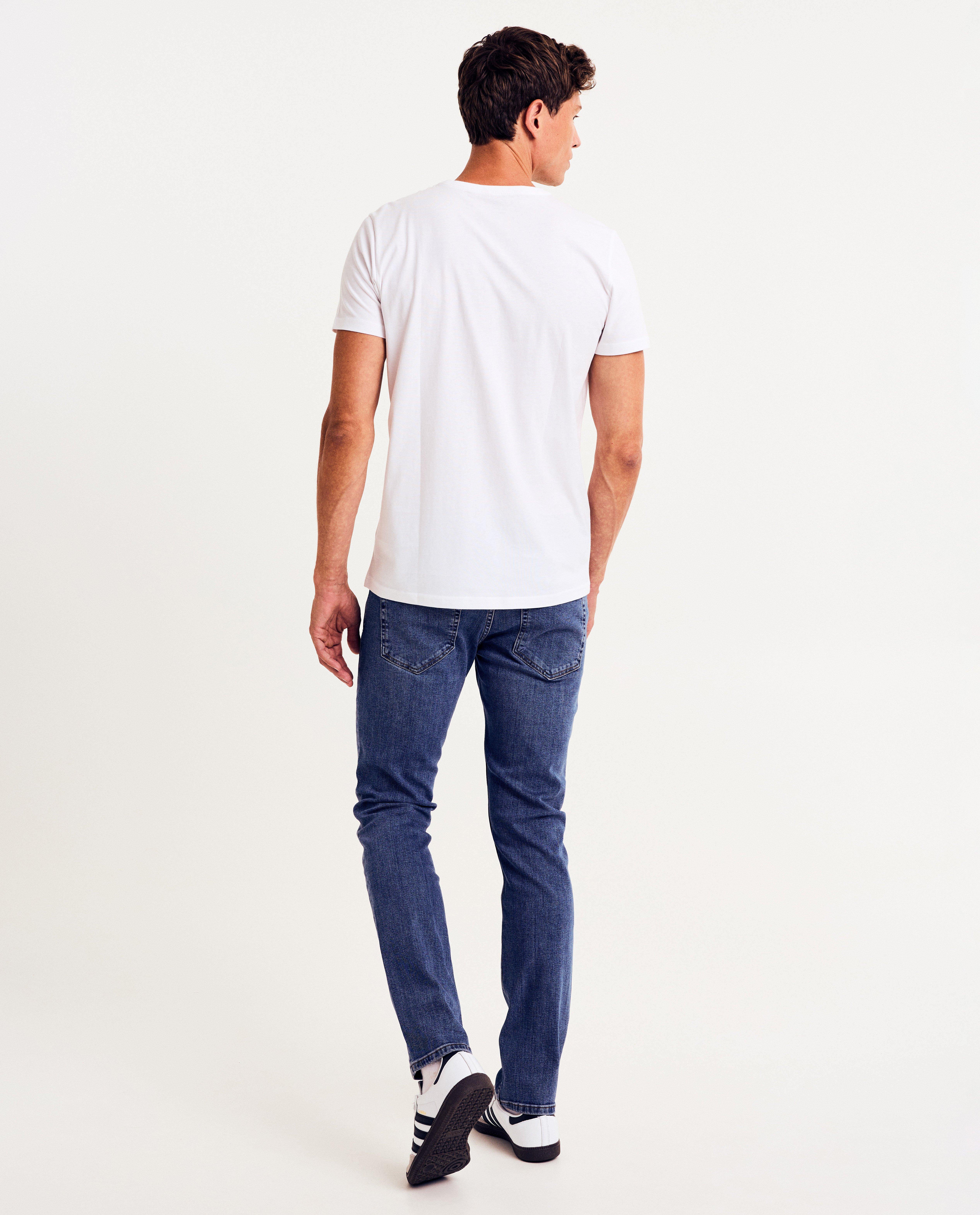 Jeans - Blauwe jeans, slim fit