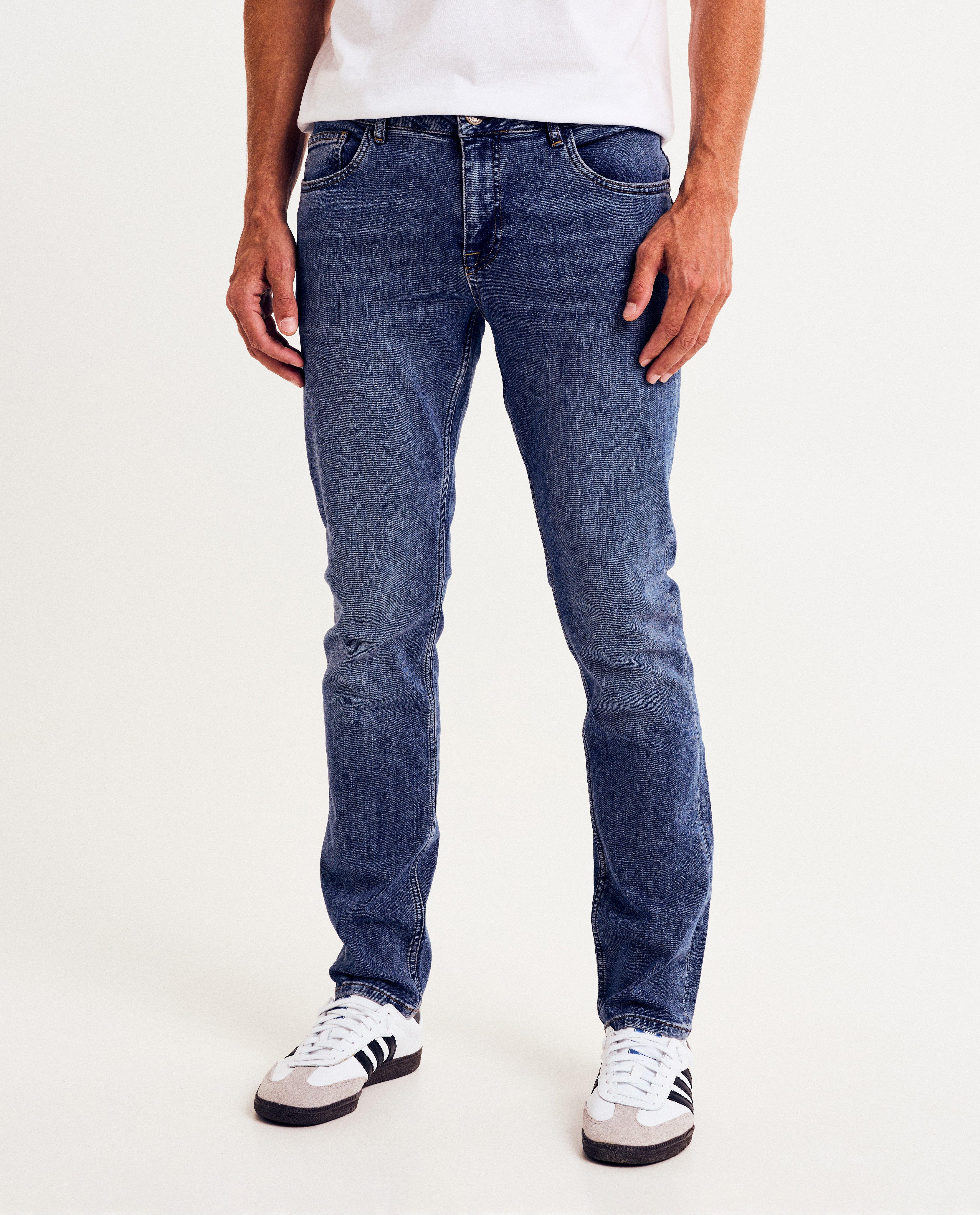 Jeans - Blauwe jeans, slim fit