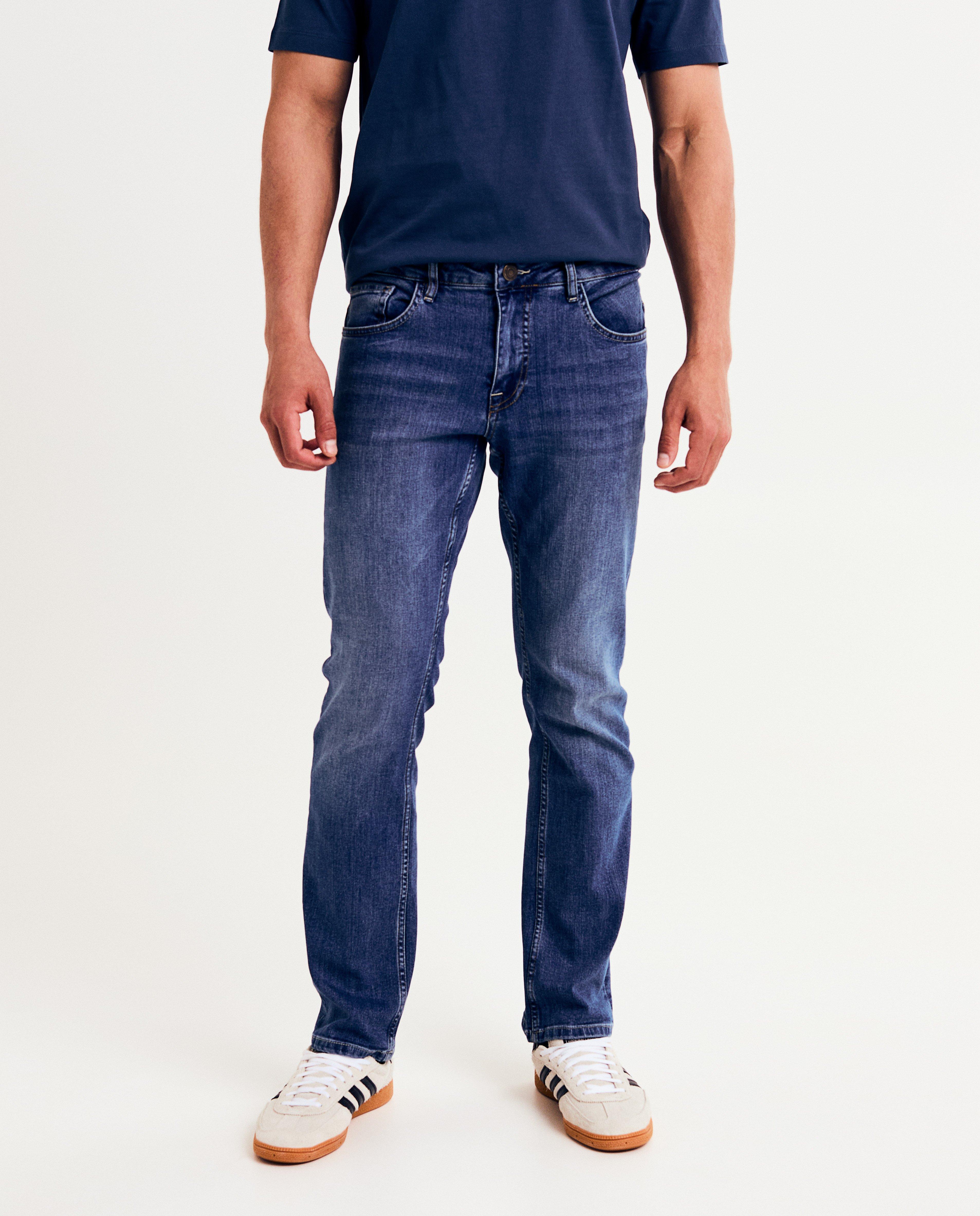 Jeans - Blauwe jeans, straight fit