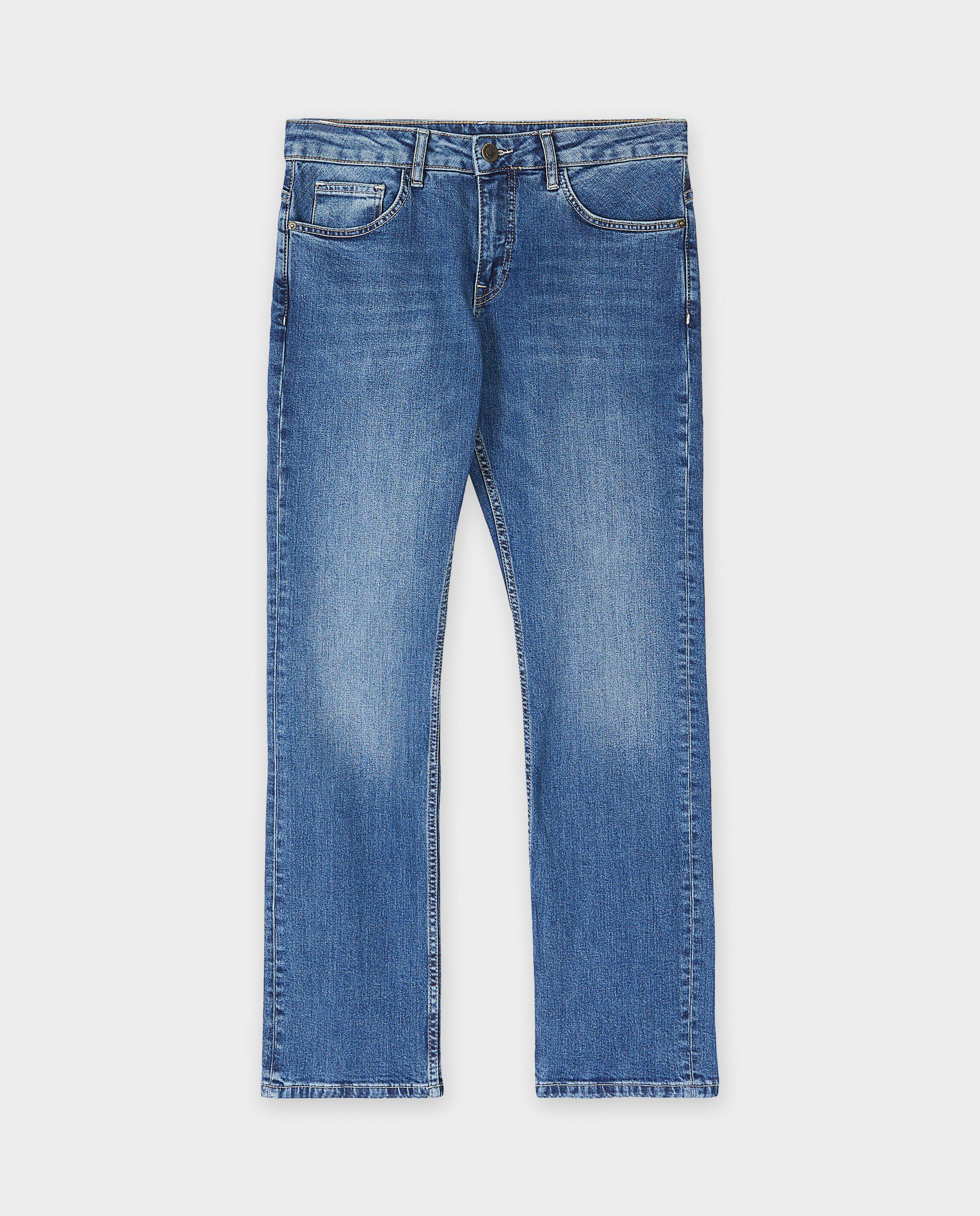 Jeans - Blauwe jeans, straight fit