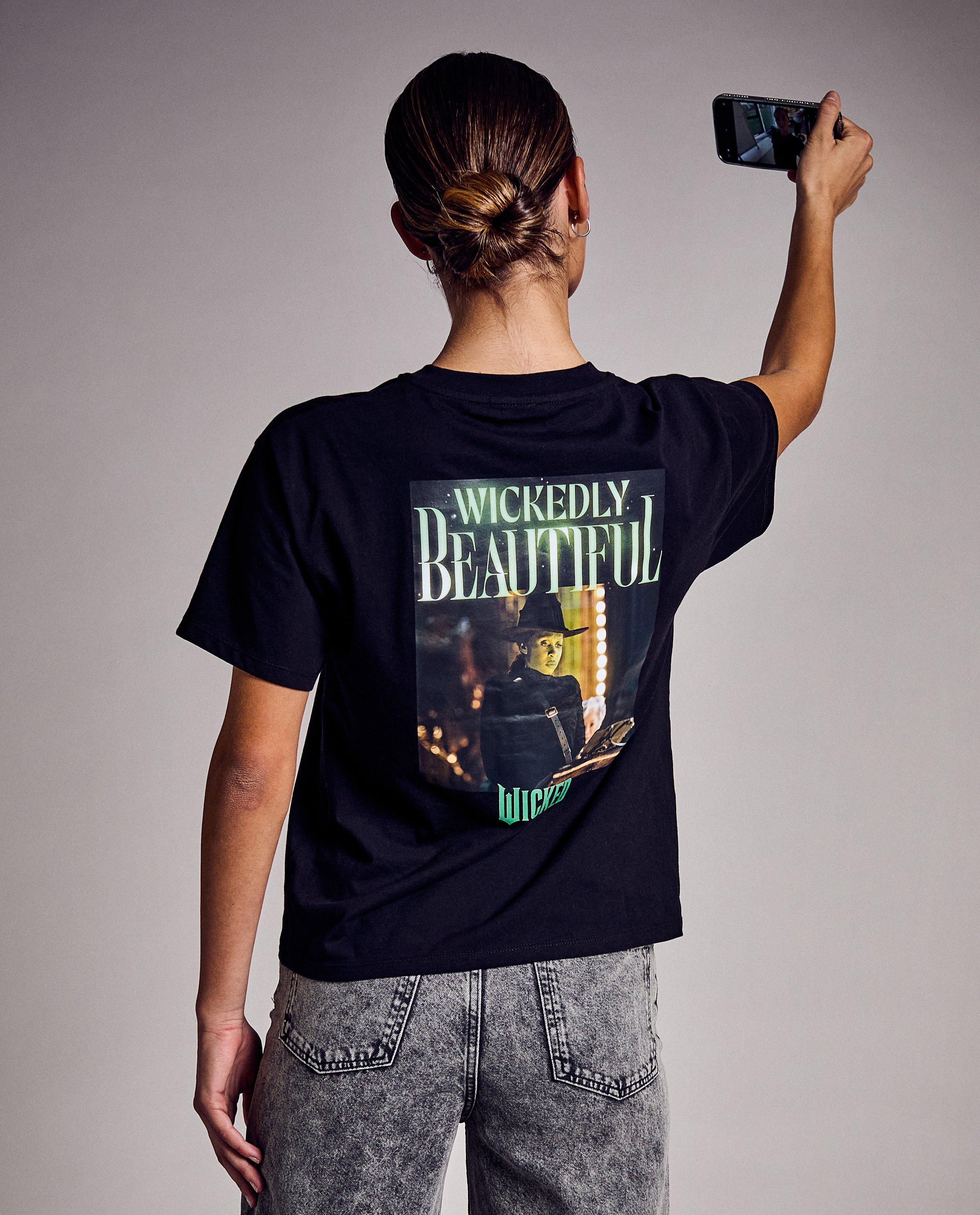 T-shirt met backprint Wicked - null - Groggy