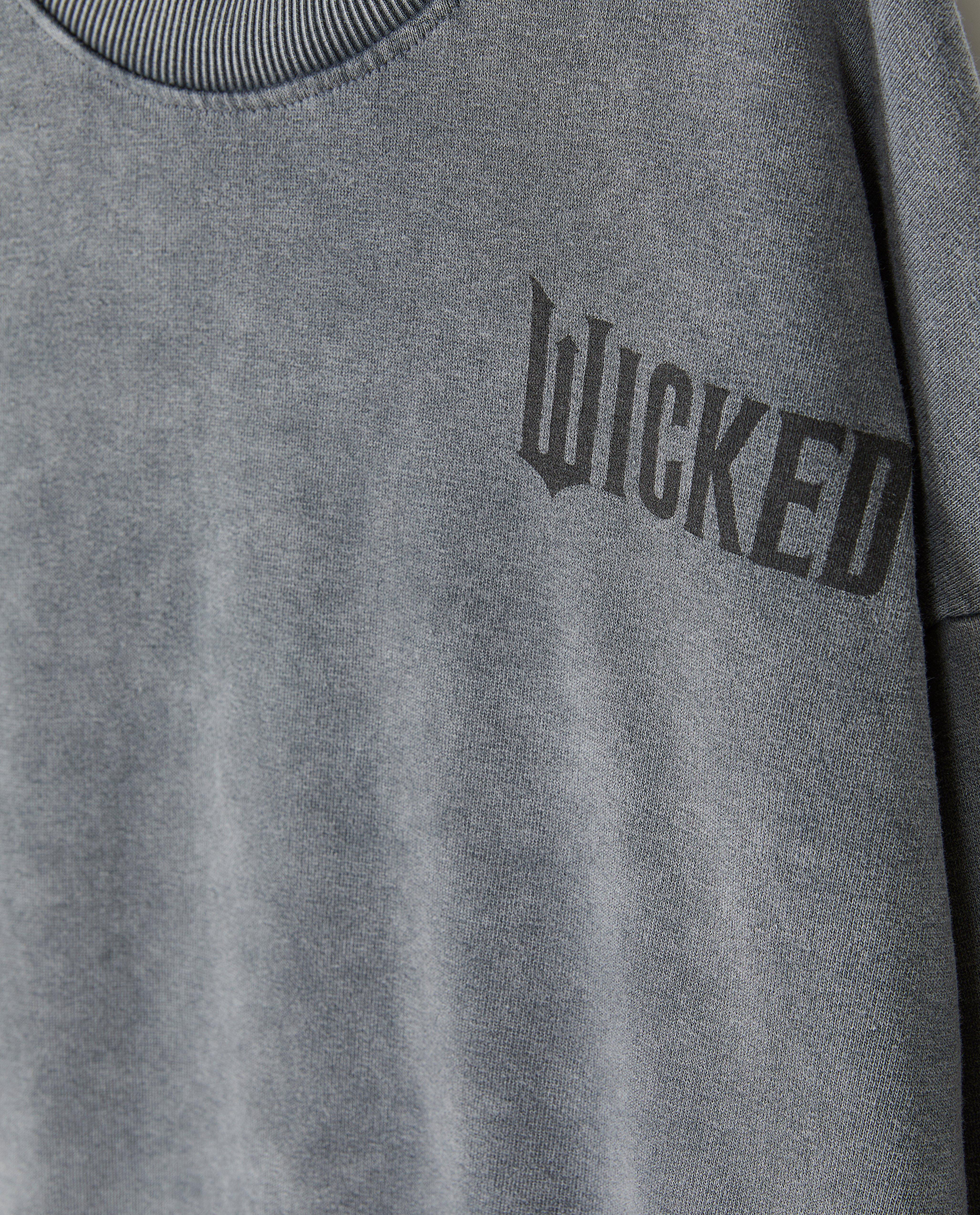Sweater met backprint Wicked - Product Detail - zwart - afbeelding nummer 6
