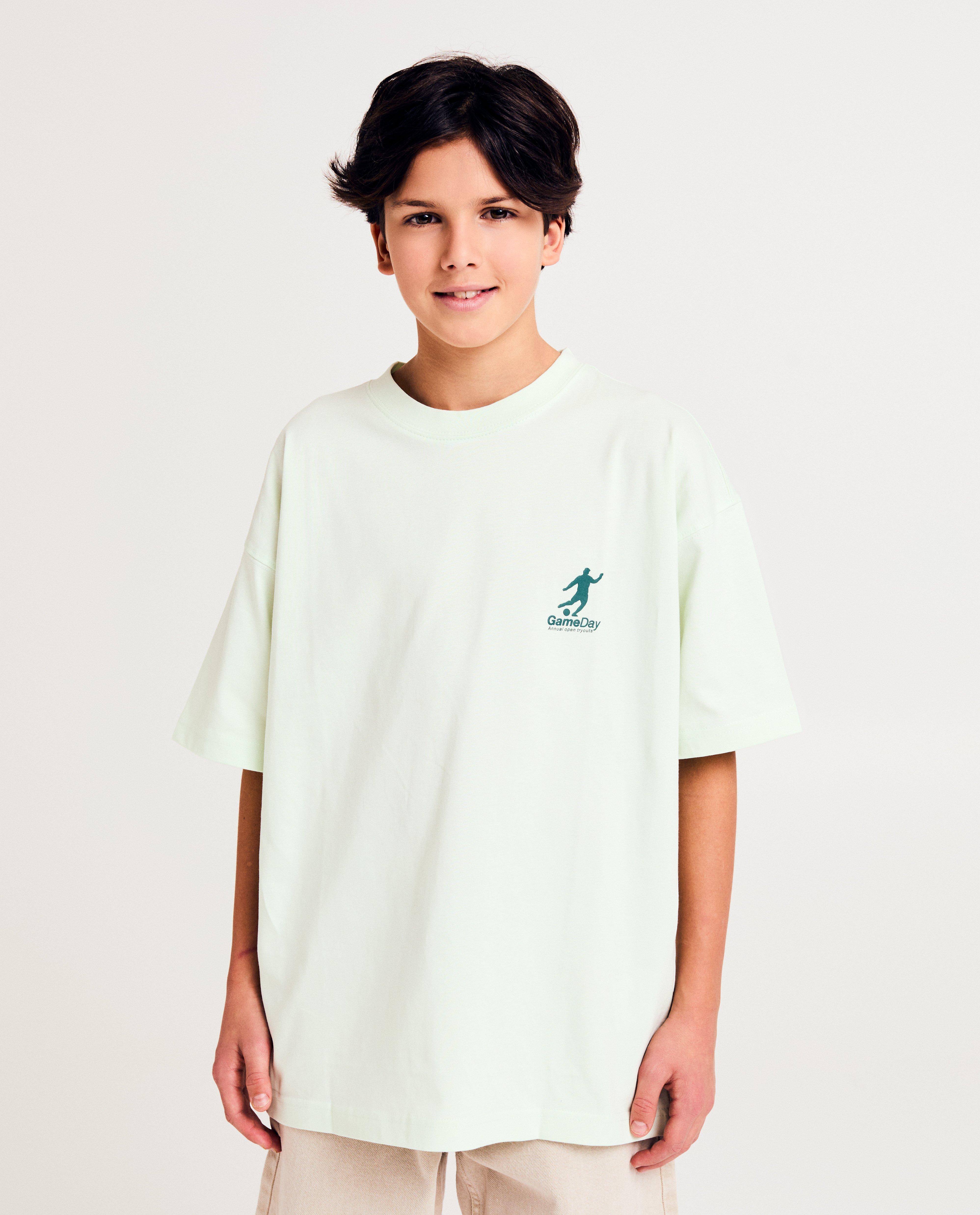 T-shirt met backprint - null - Fish & Chips