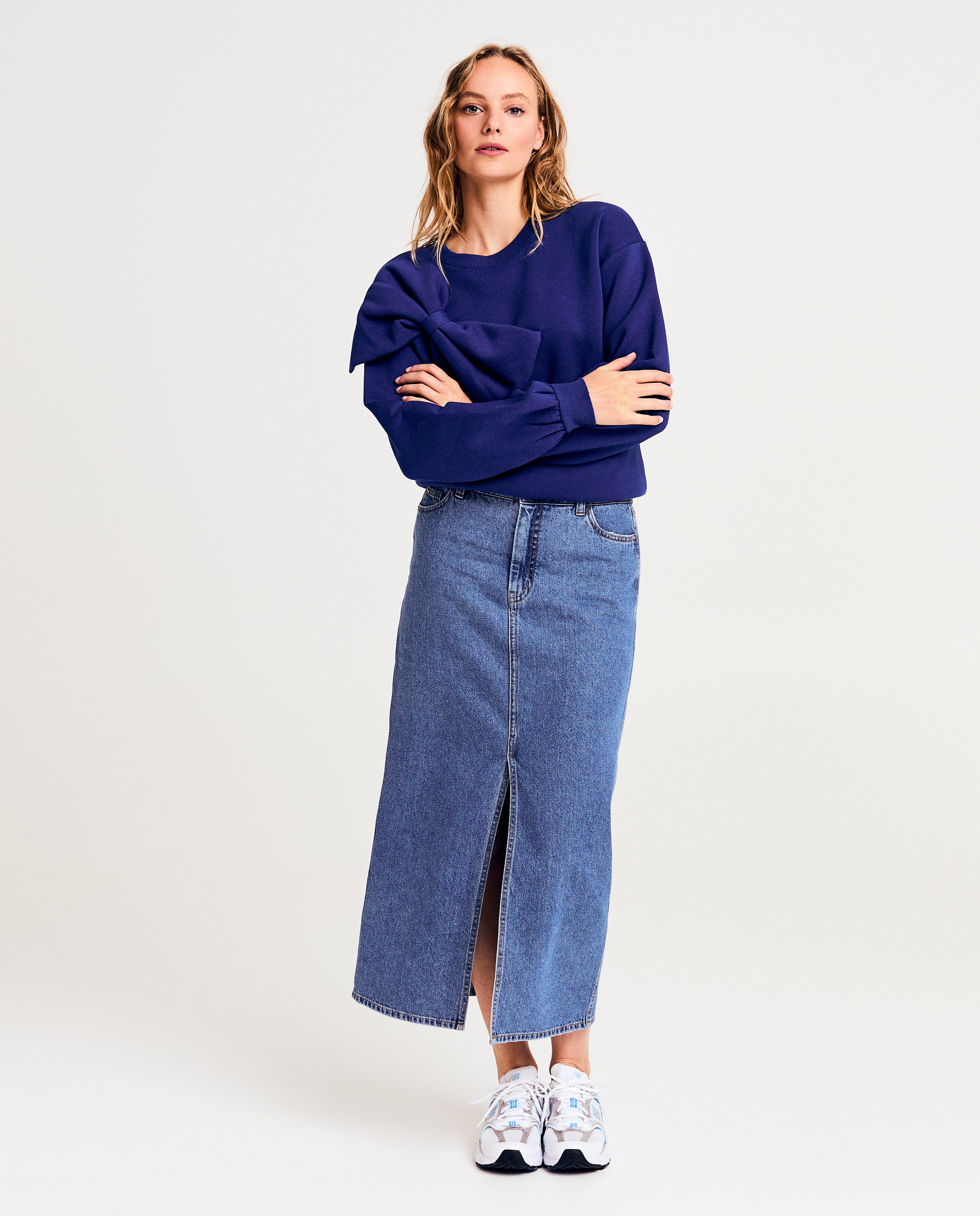 Sweaters - Sweater met strik