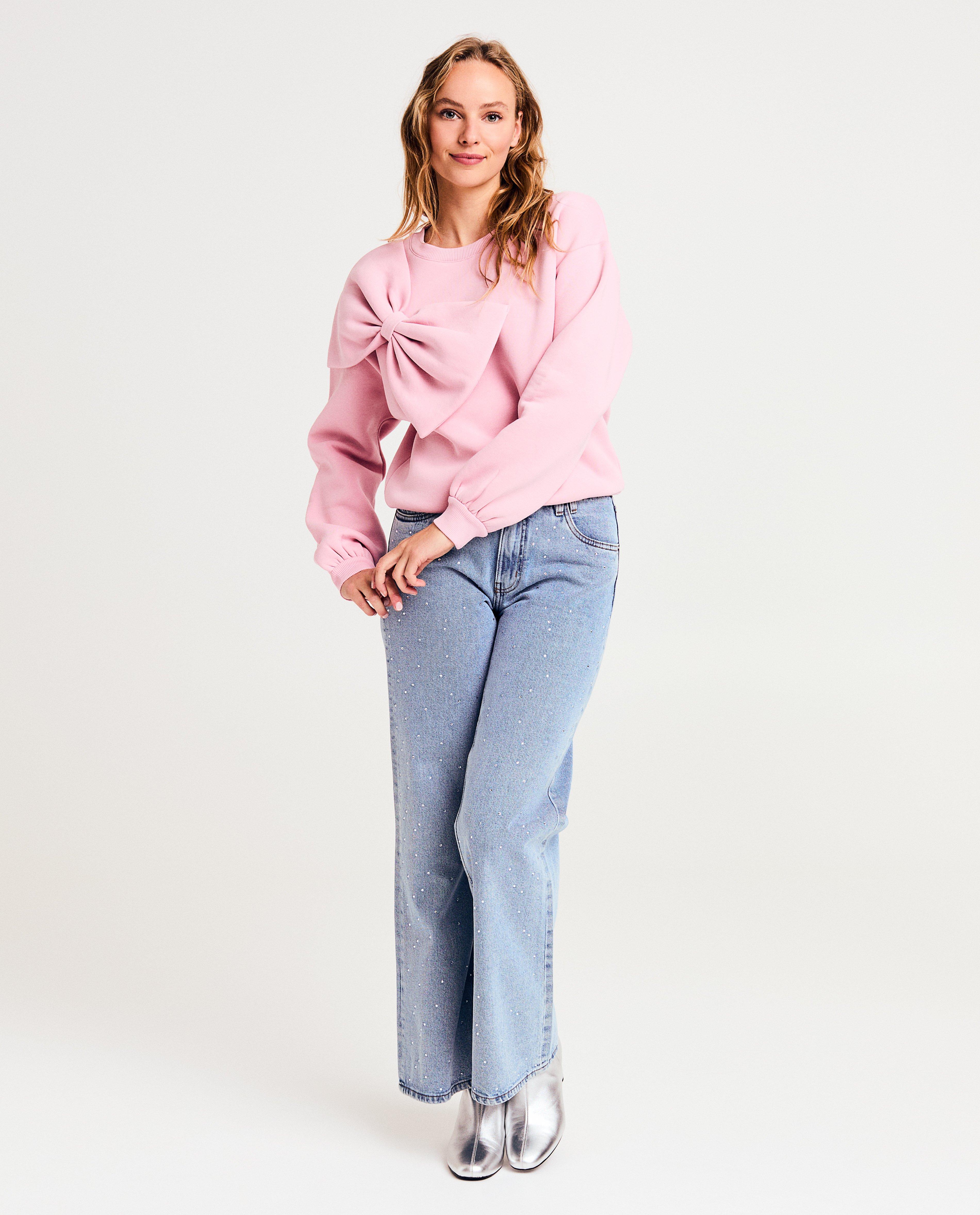 Sweaters - Sweater met strik