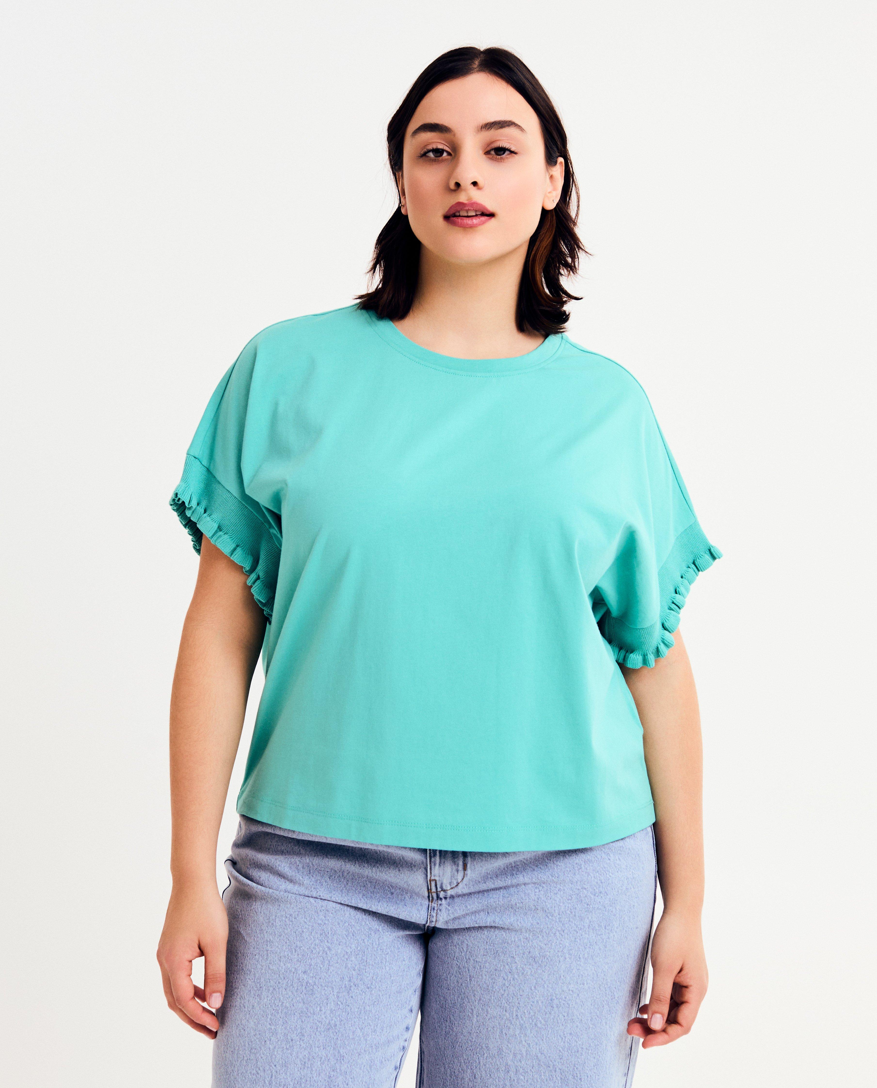 Turquoise T-shirt - null - Sora