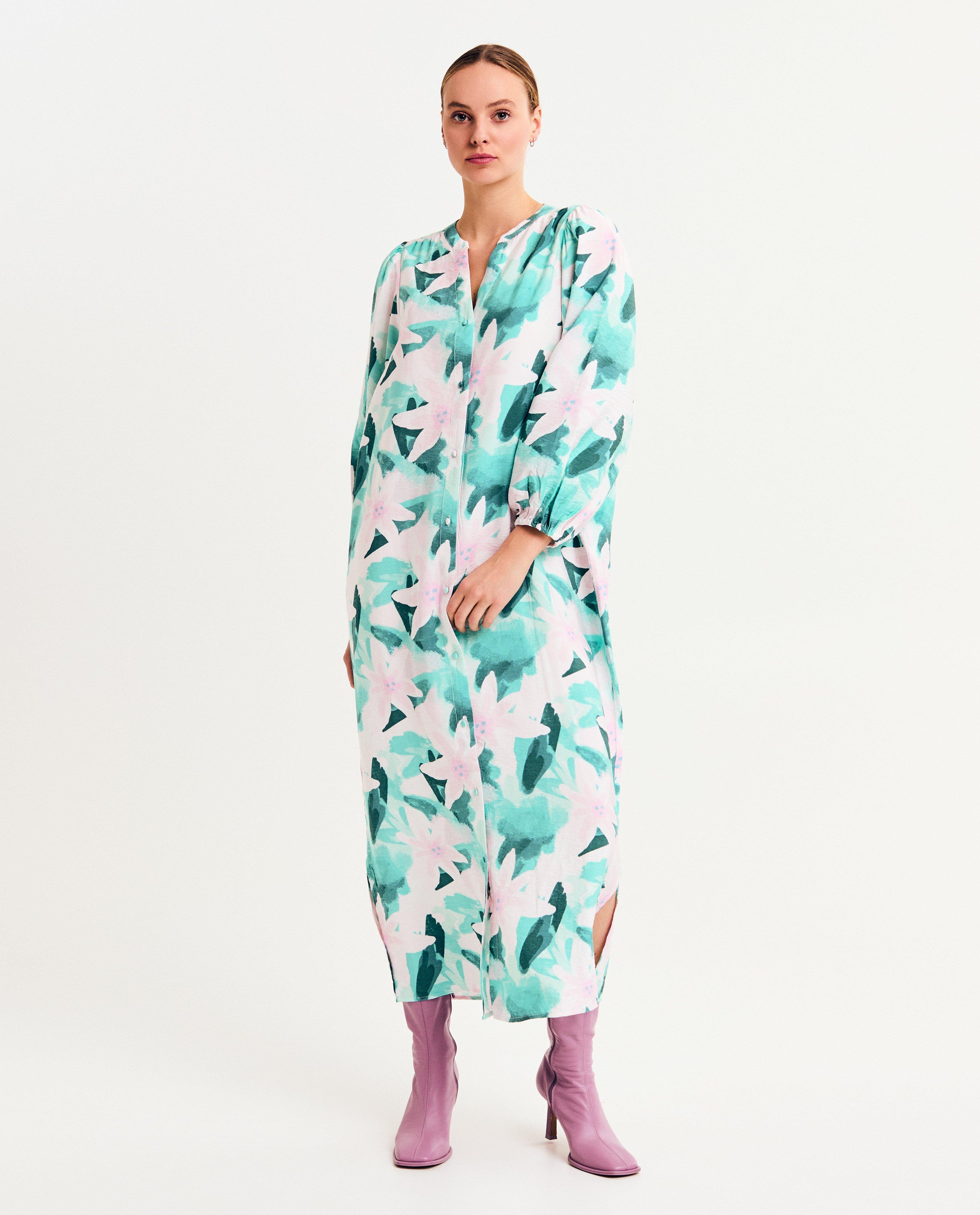 Kleedjes - Jurk met bloemenprint