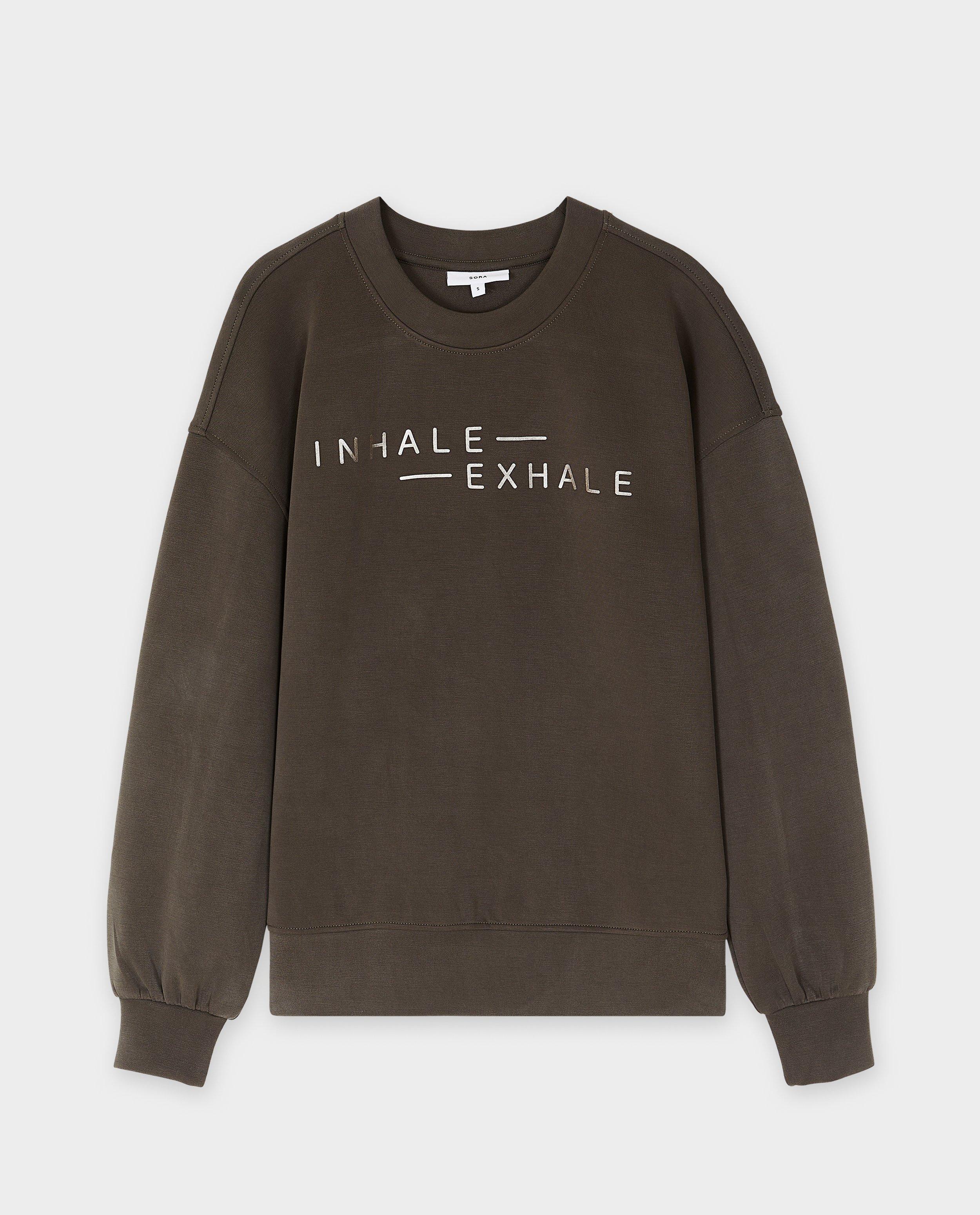 Sweaters - Sweater met opschrift