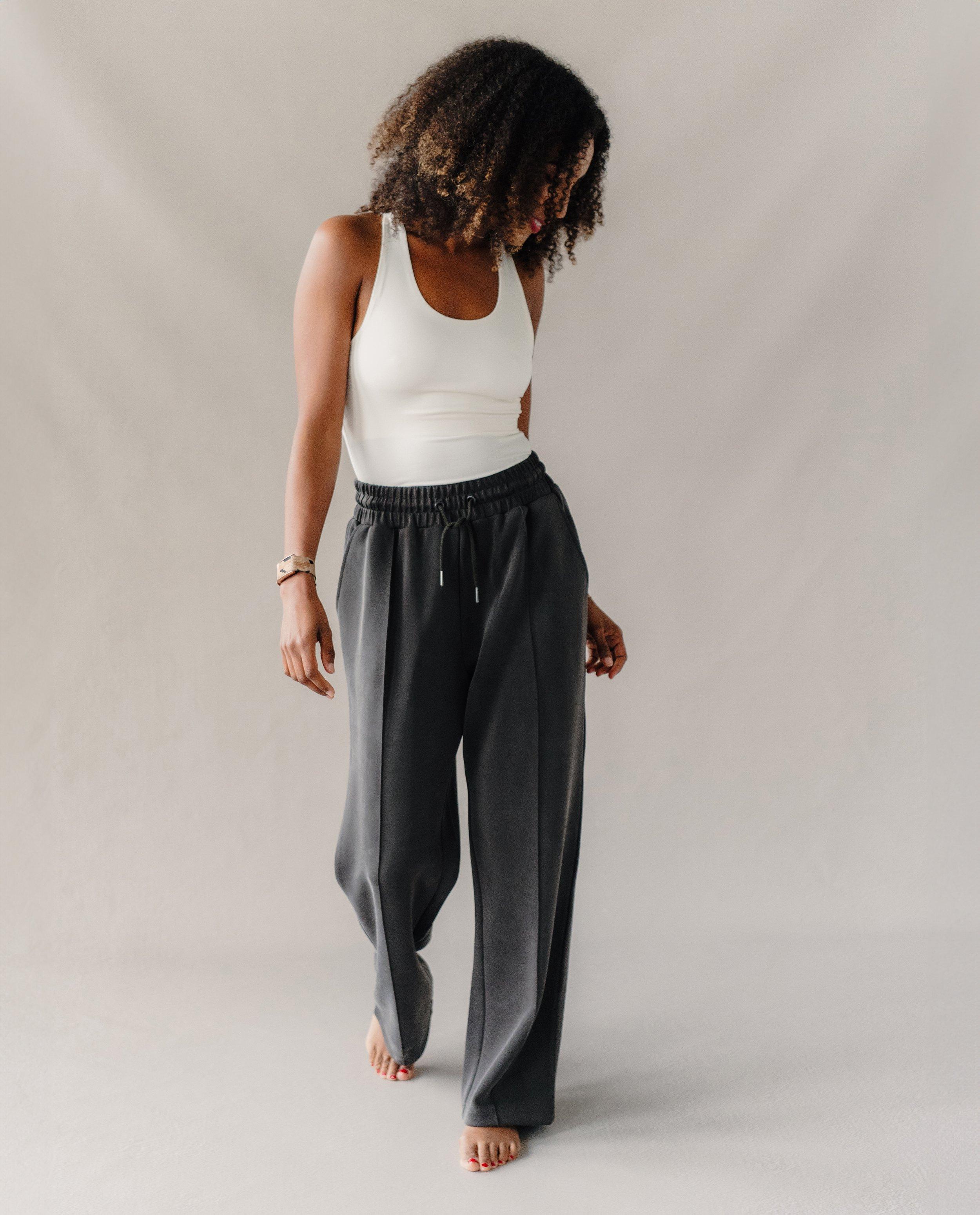Joggingbroek met plooien - null - Sora