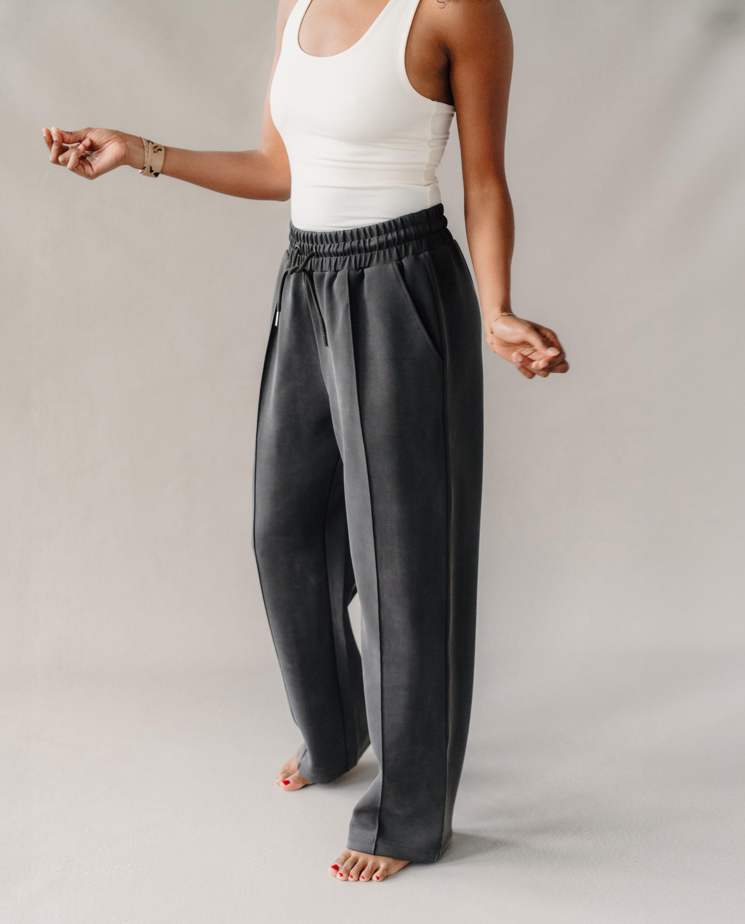 Broeken - Joggingbroek met plooien