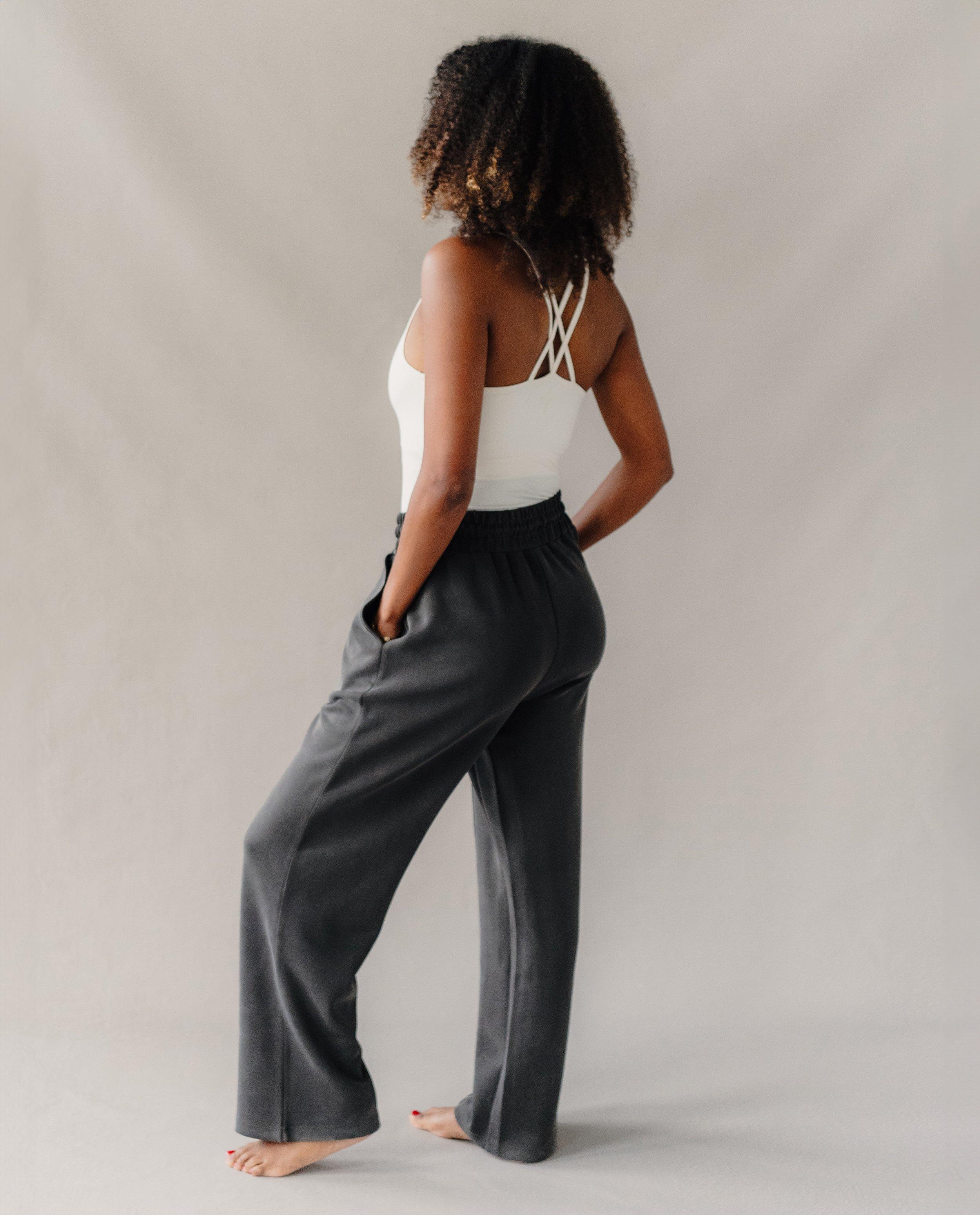 Broeken - Joggingbroek met plooien