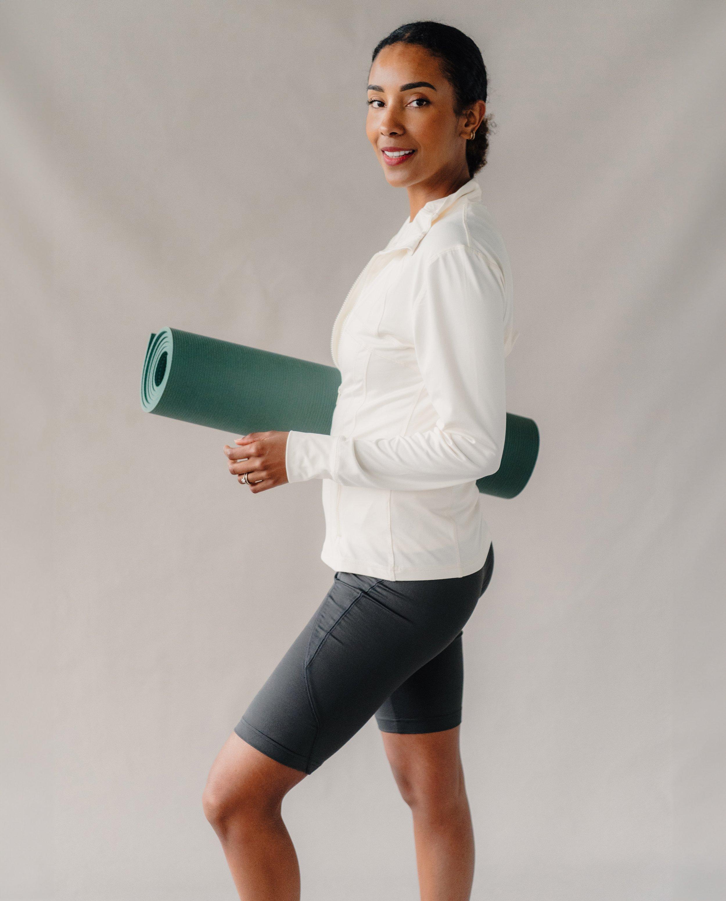 Leggings - Donkergrijze bikershort