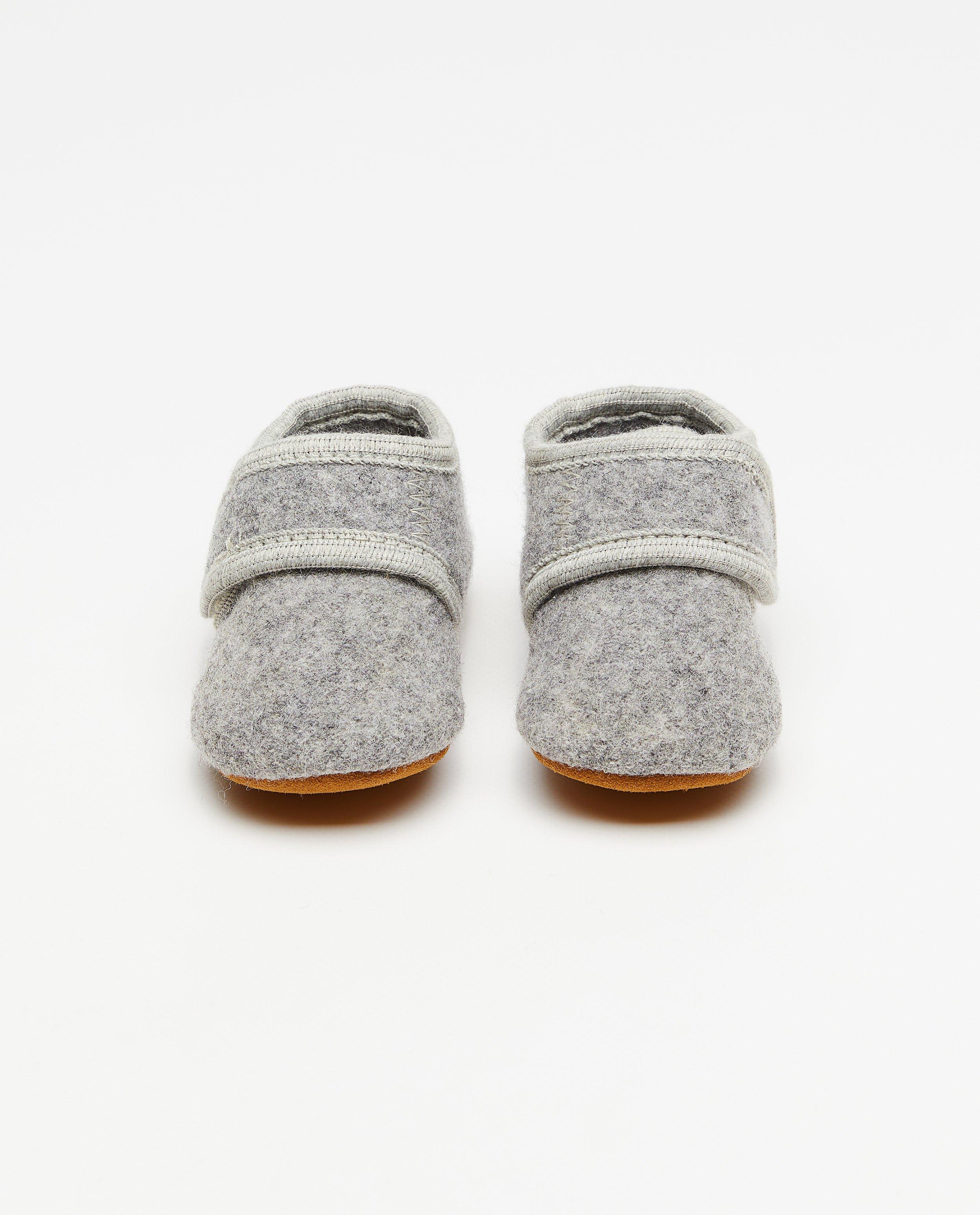 Schoenen - Wollen pantoffels met antislip, 17-28