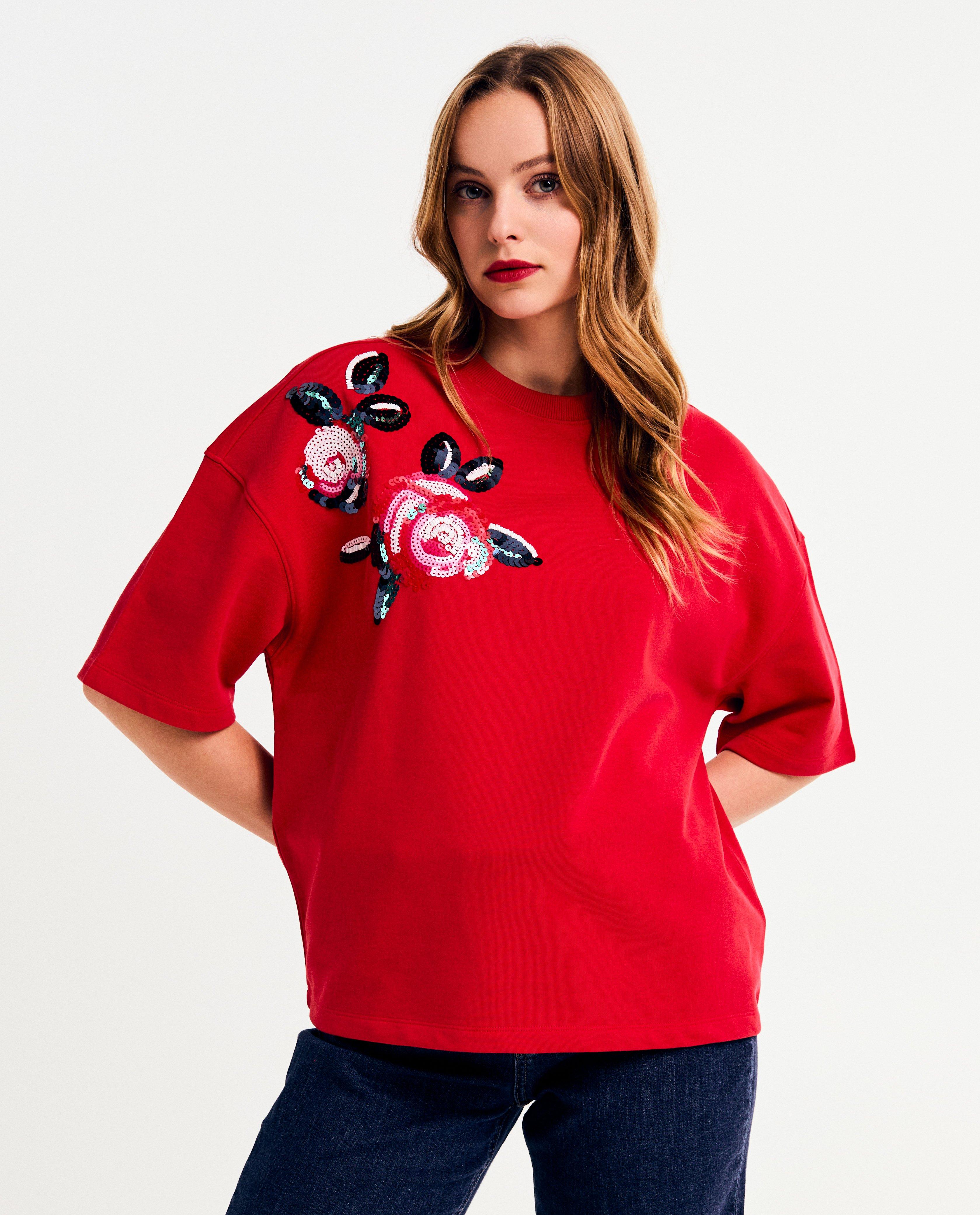 Sweater met pailletten - null - Sora