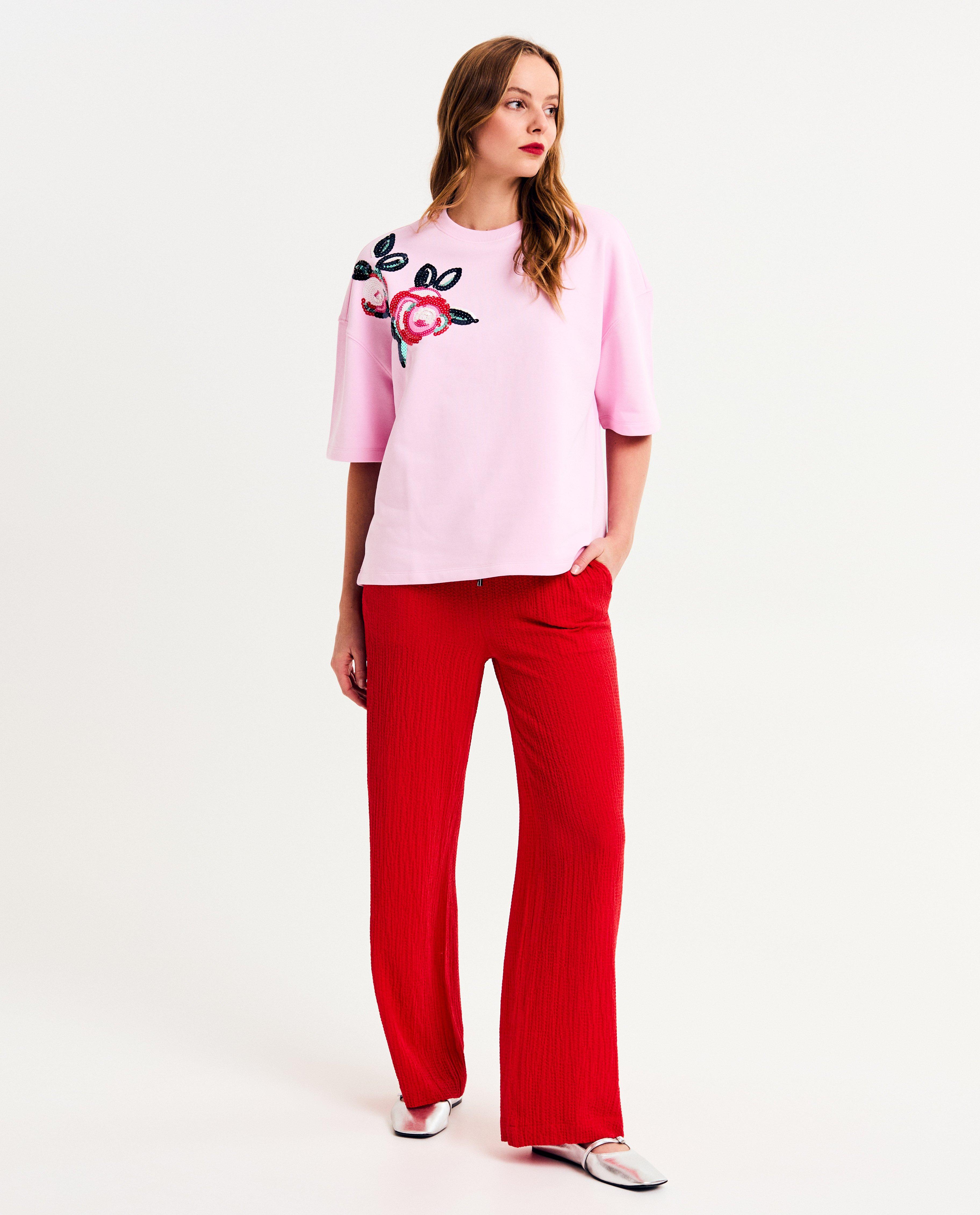 Sweaters - Sweater met pailletten