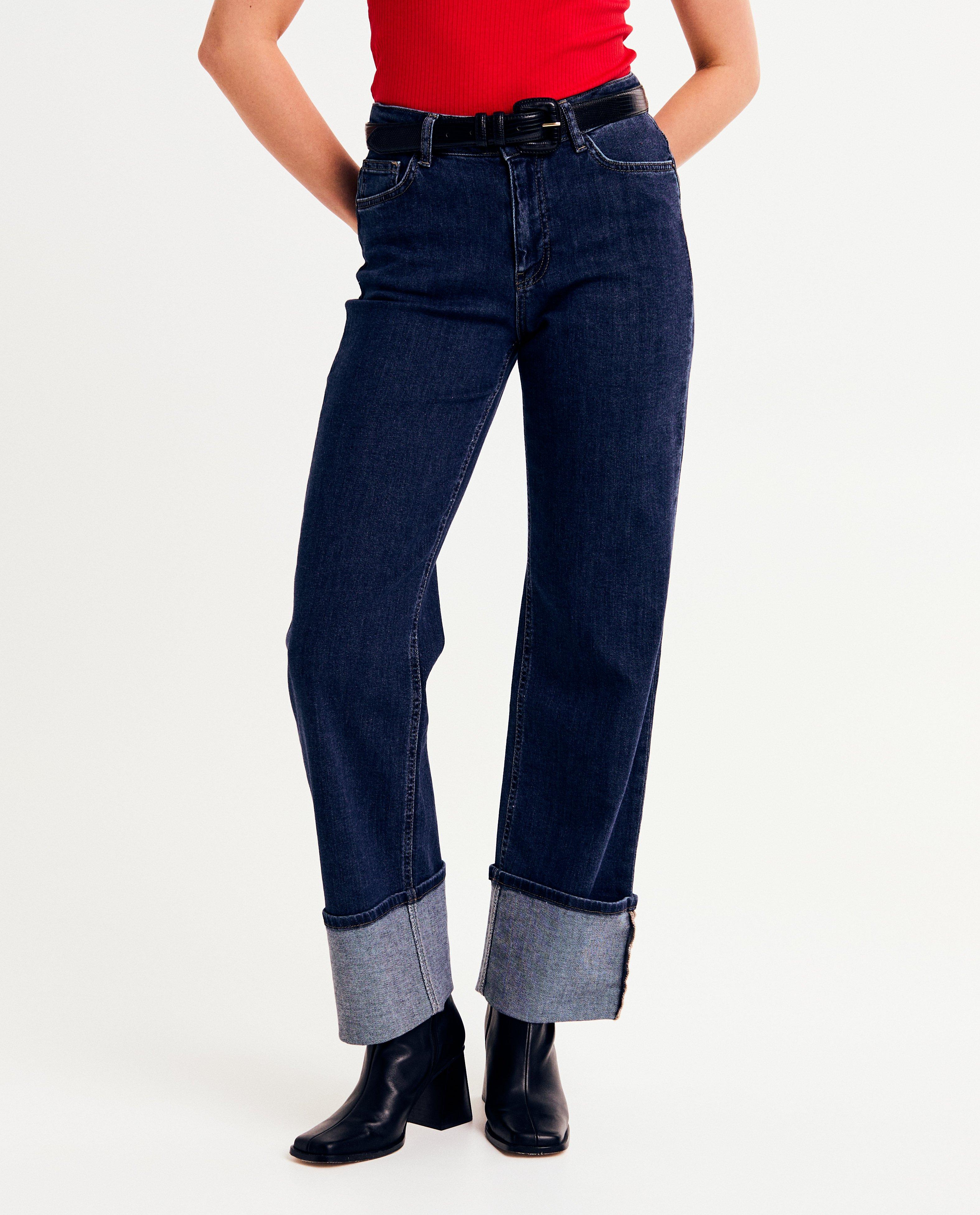 Jeans - Jeans avec croisement, straight fit