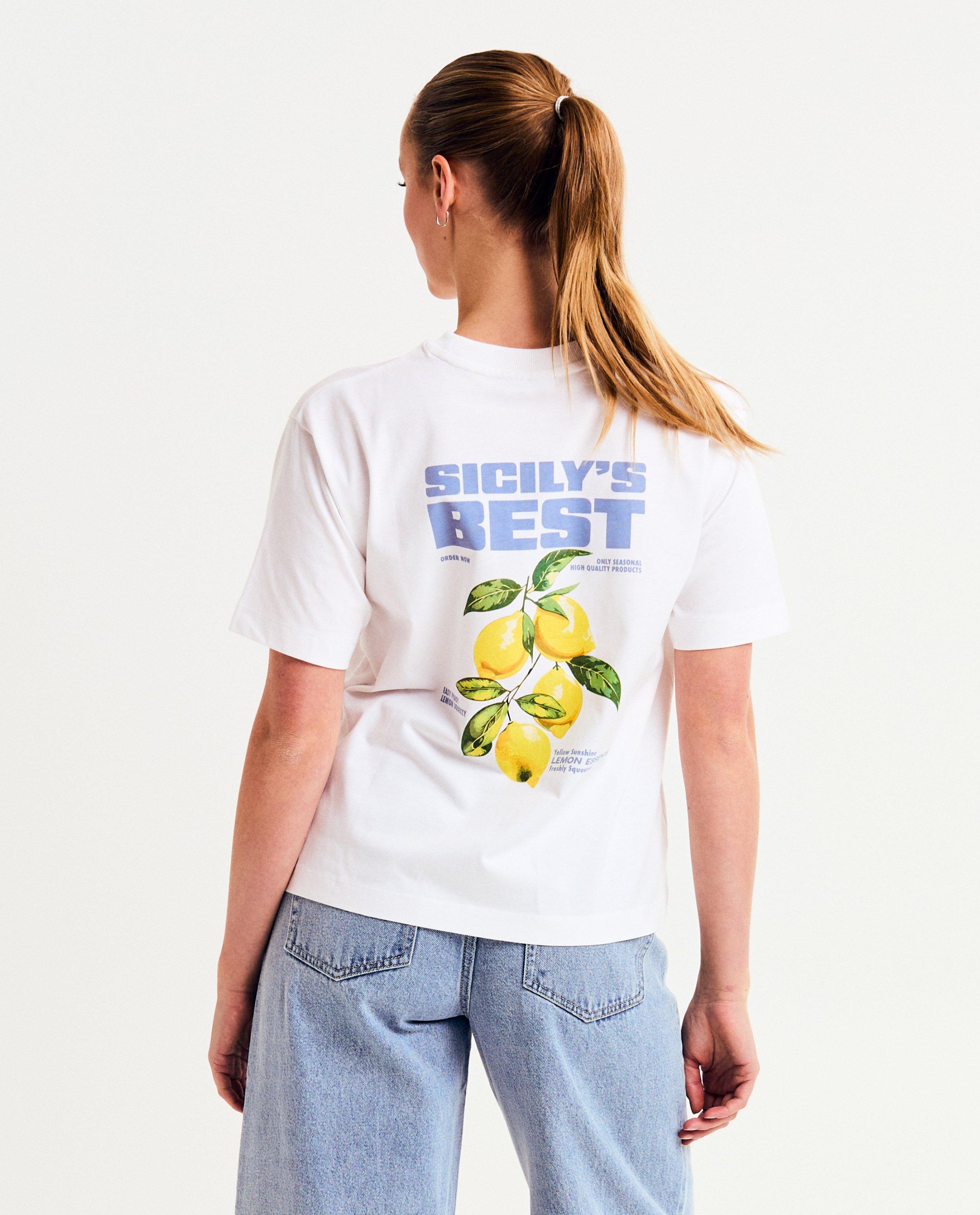 T-shirt met backprint - null - Sora
