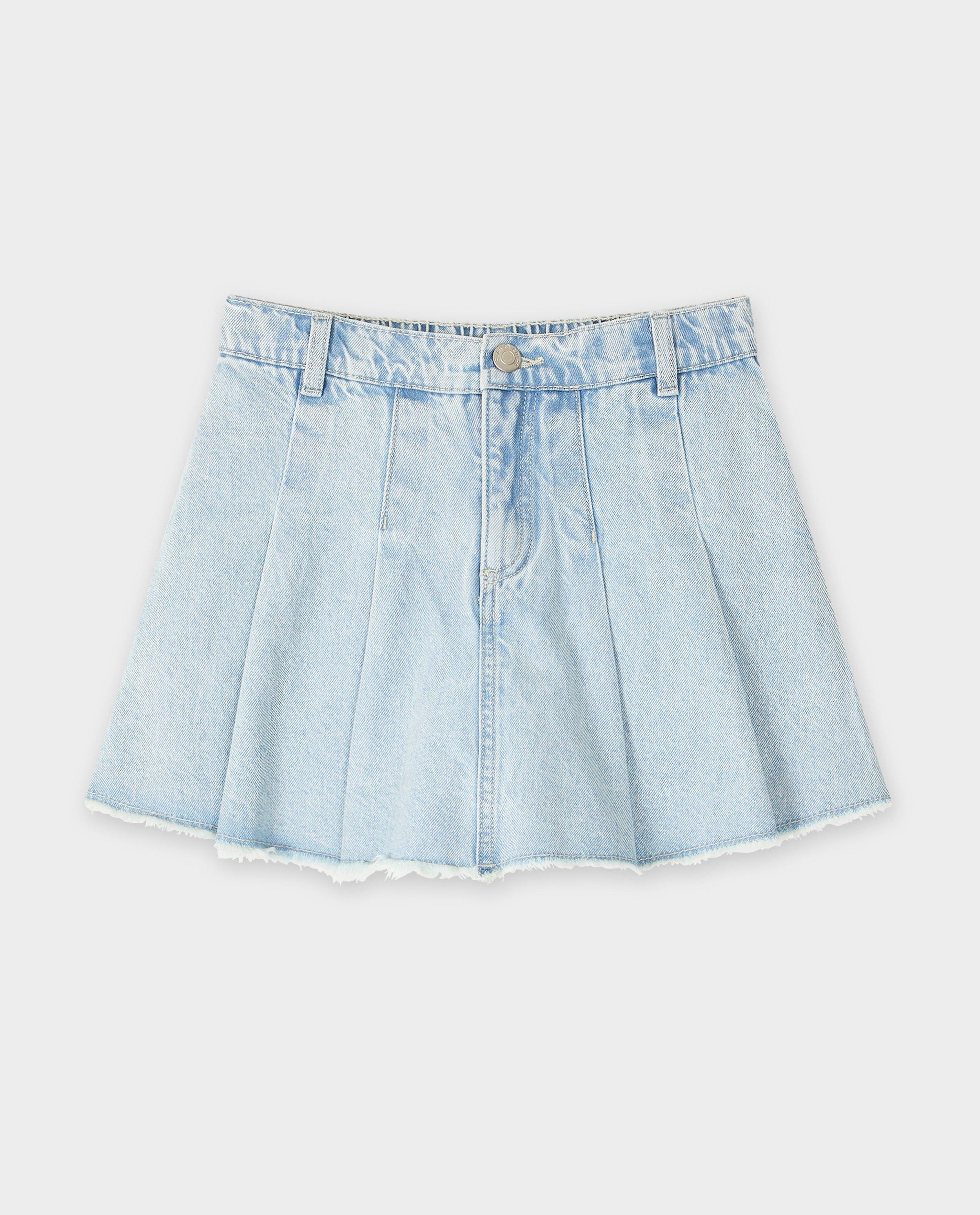 Shorten - Blauwe jeansskort