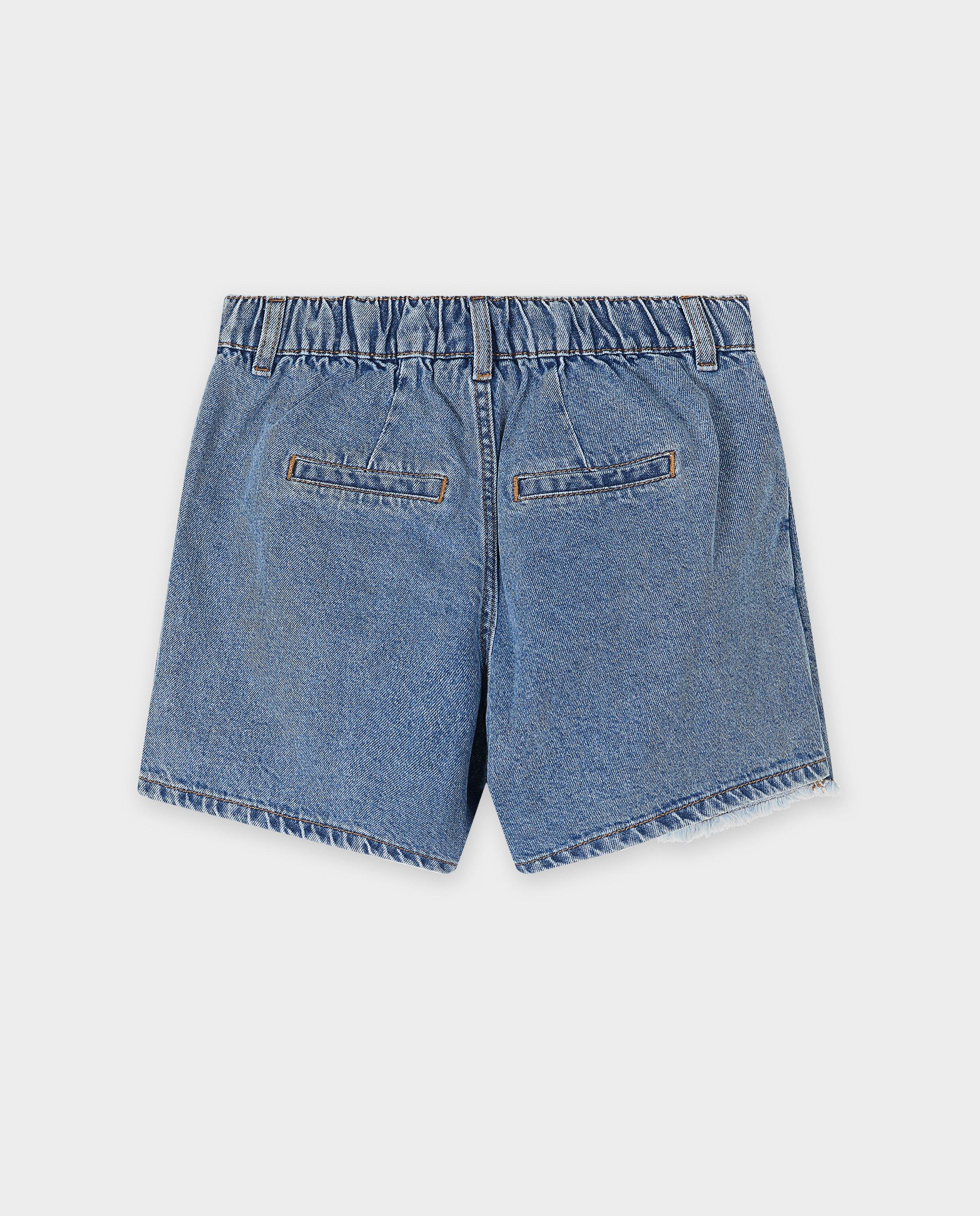 Shorten - Blauwe jeansskort
