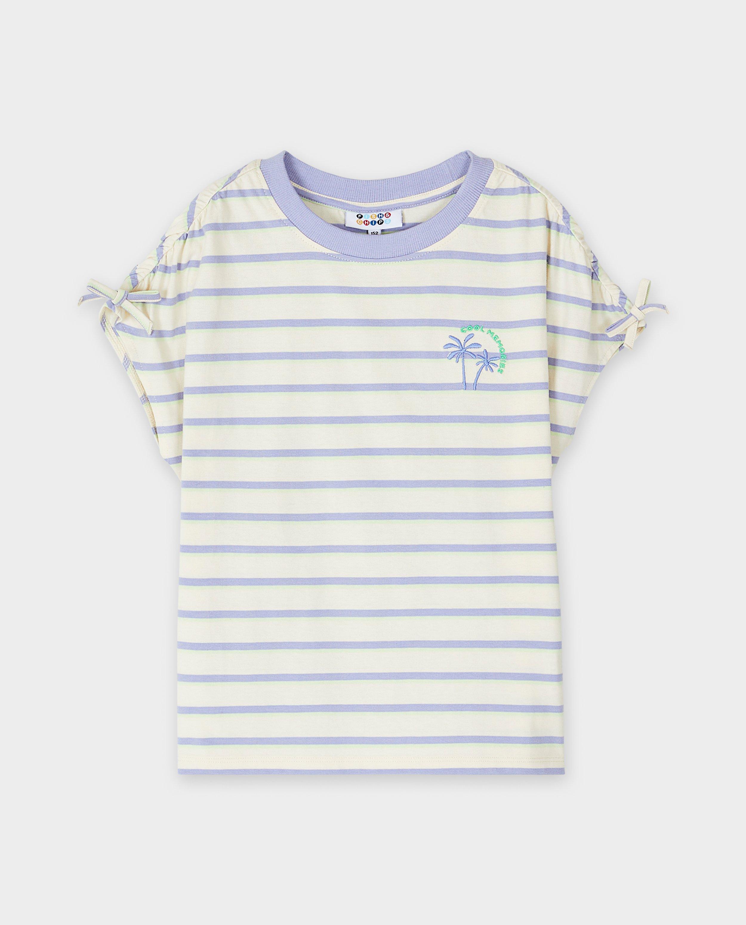 T-shirts - T-shirt met geborduurde palmboompjes