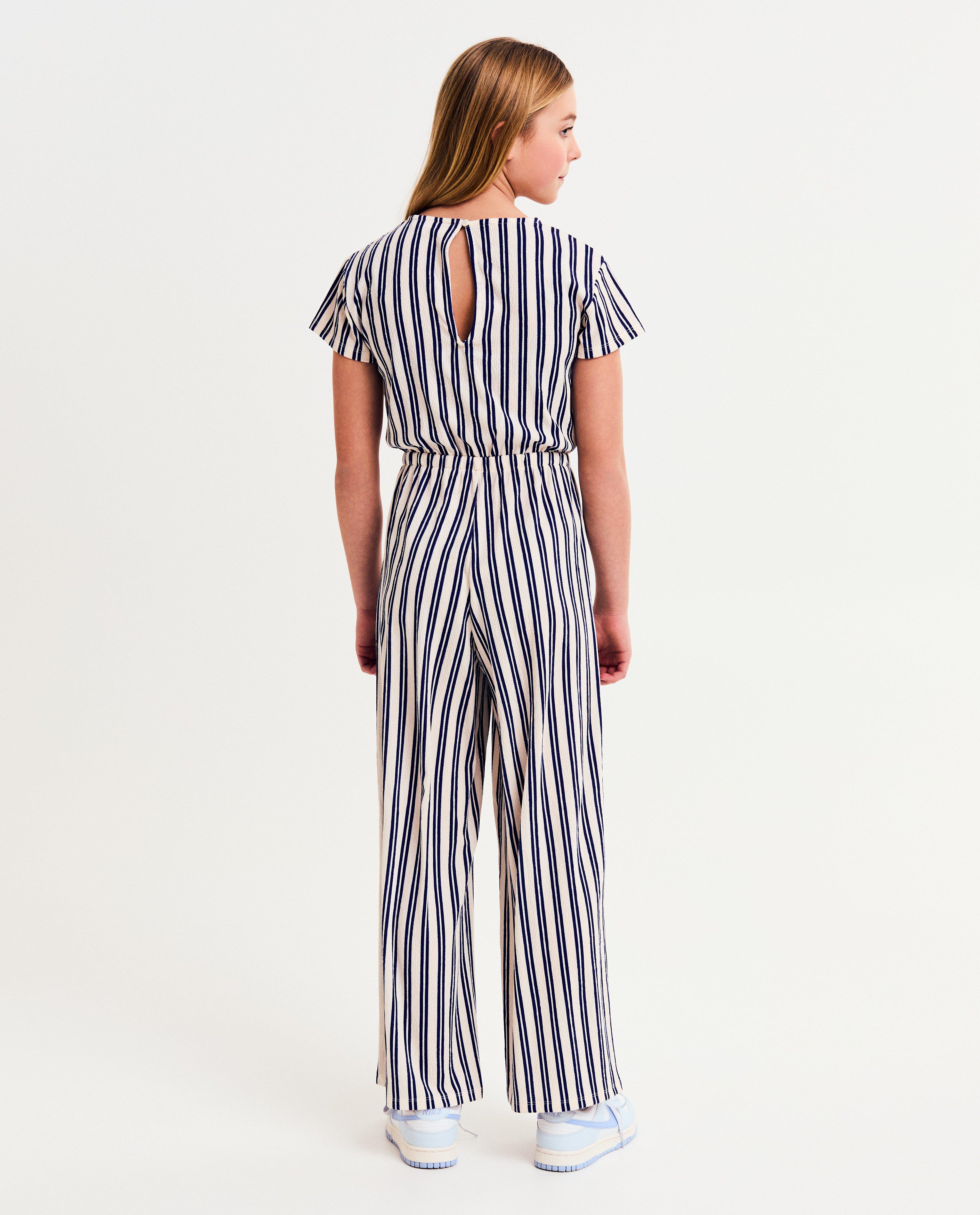 Combinaison ray&eacute;e - D&eacute;tails du produit - blanc - image num&eacute;ro 2