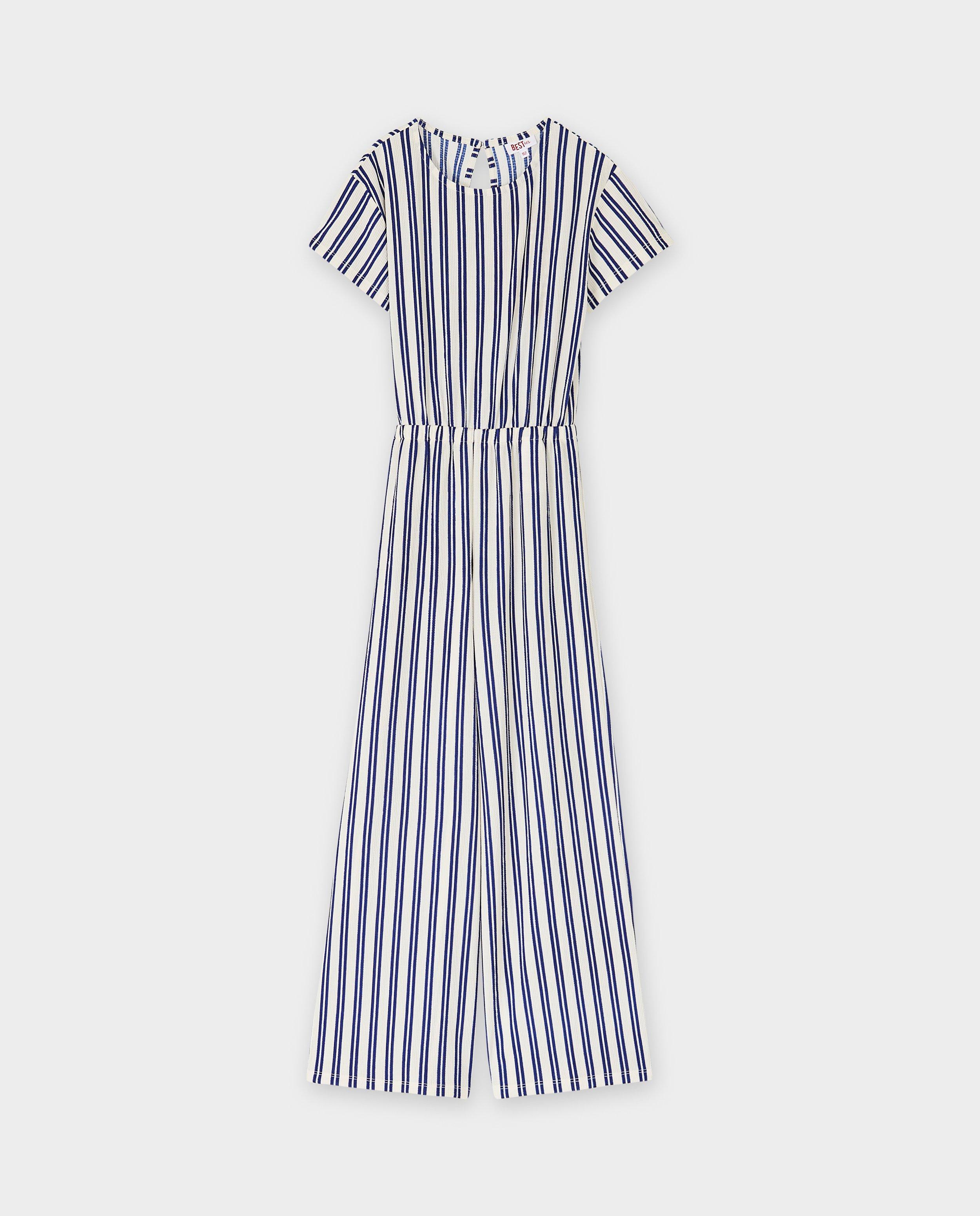 Combinaison ray&eacute;e - D&eacute;tails du produit - blanc - image num&eacute;ro 4