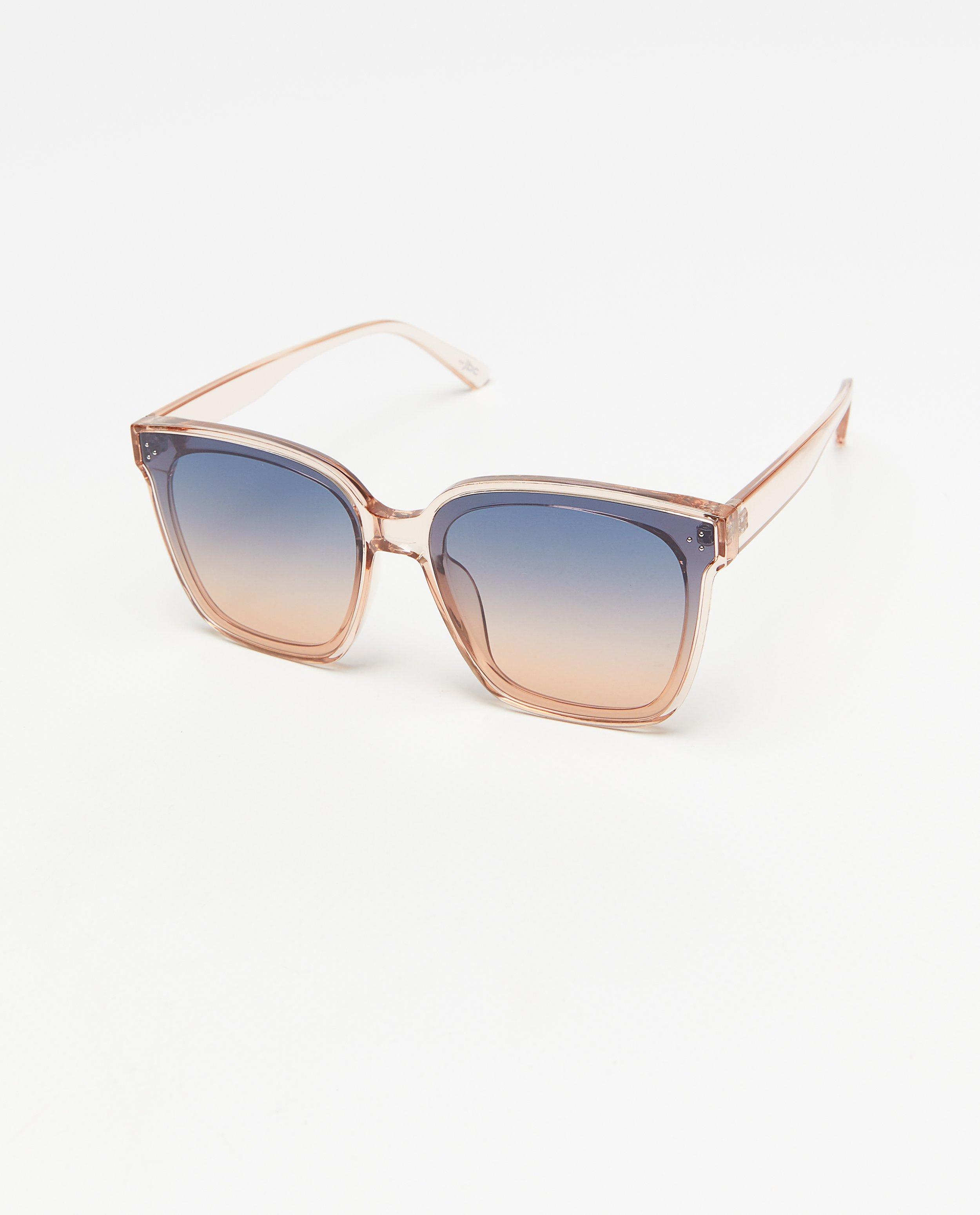 Zonnebril met transparant frame - null - Sora
