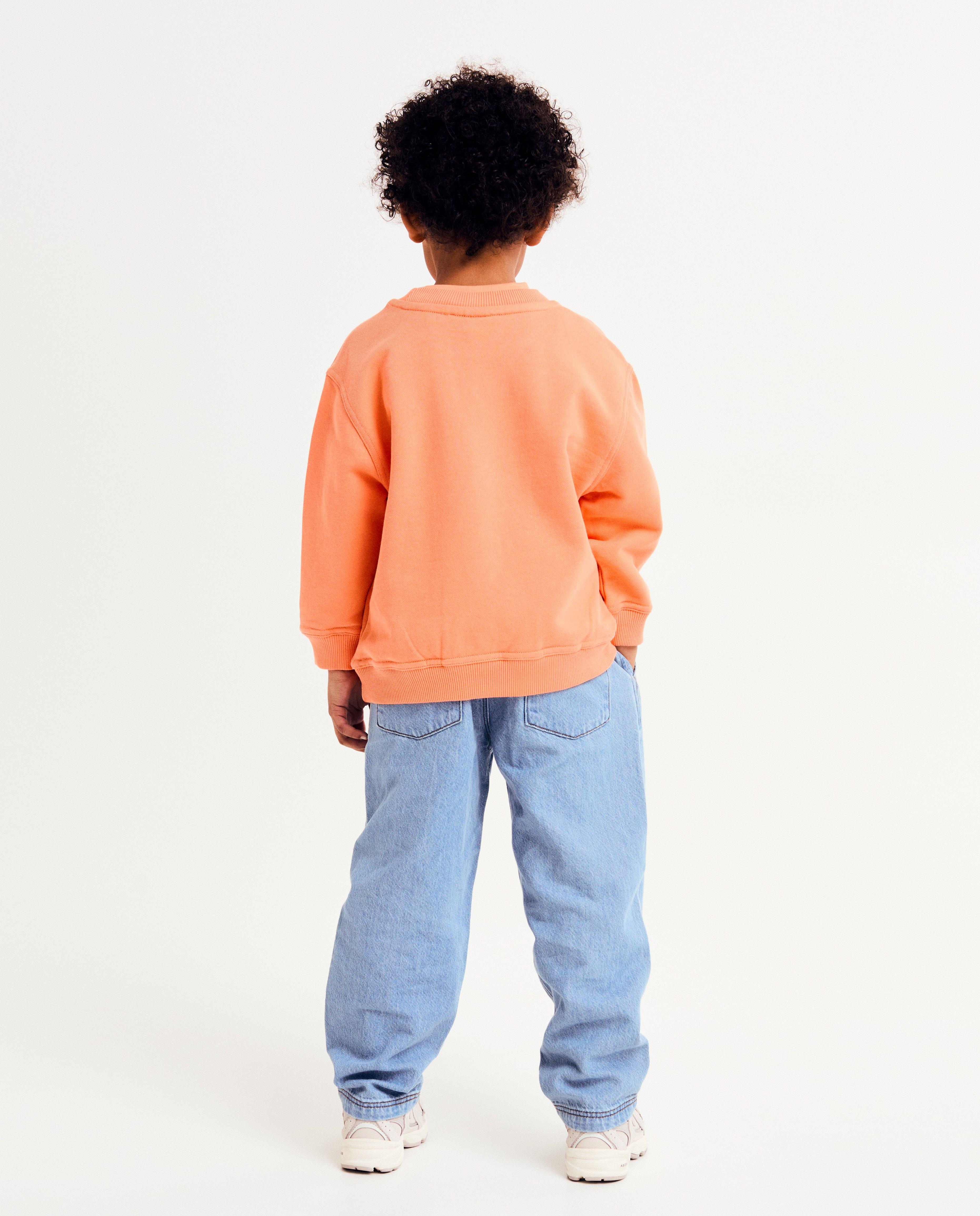 Sweaters - Sweater met kleine rubberprint