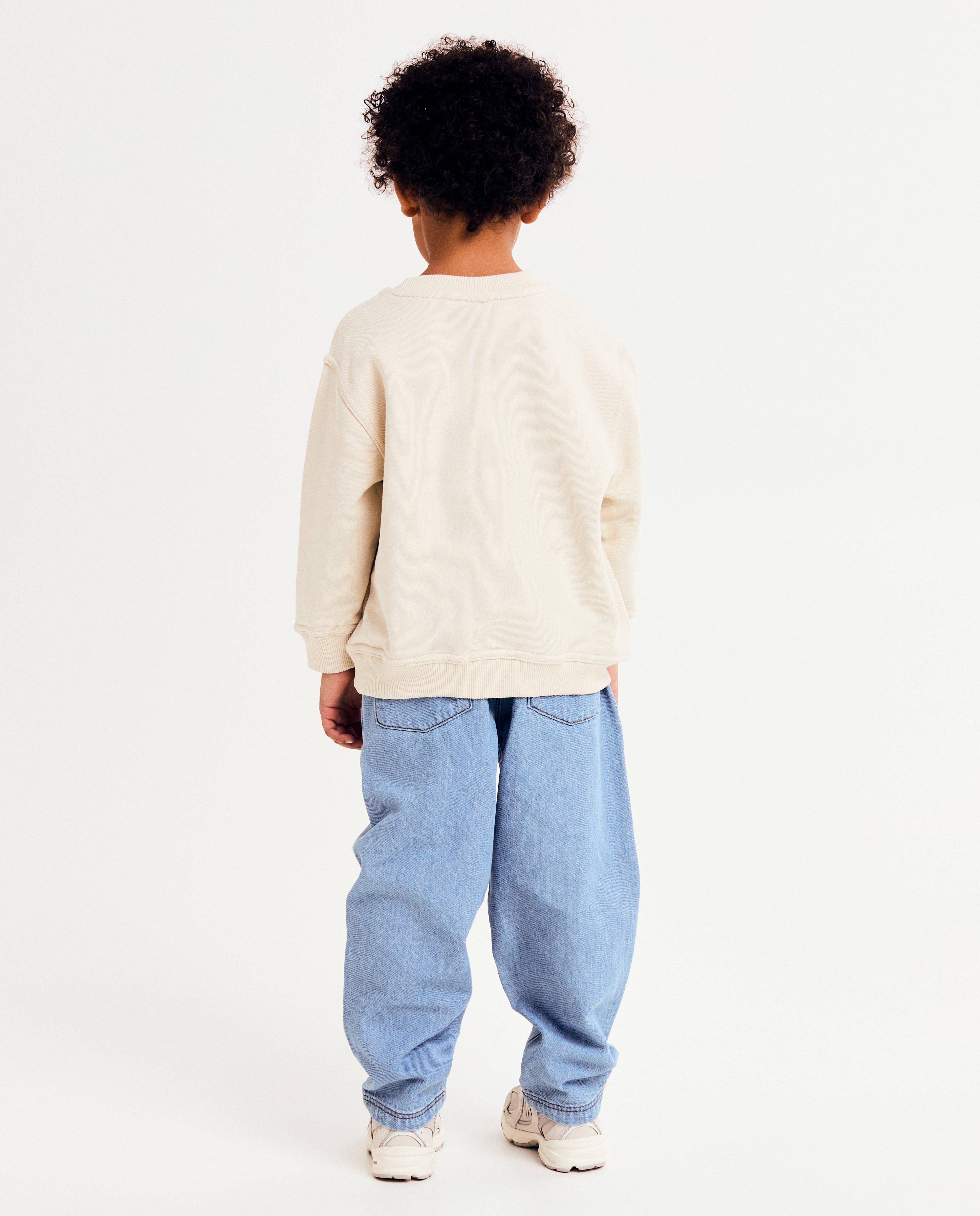 Sweaters - Sweater met kleine rubberprint