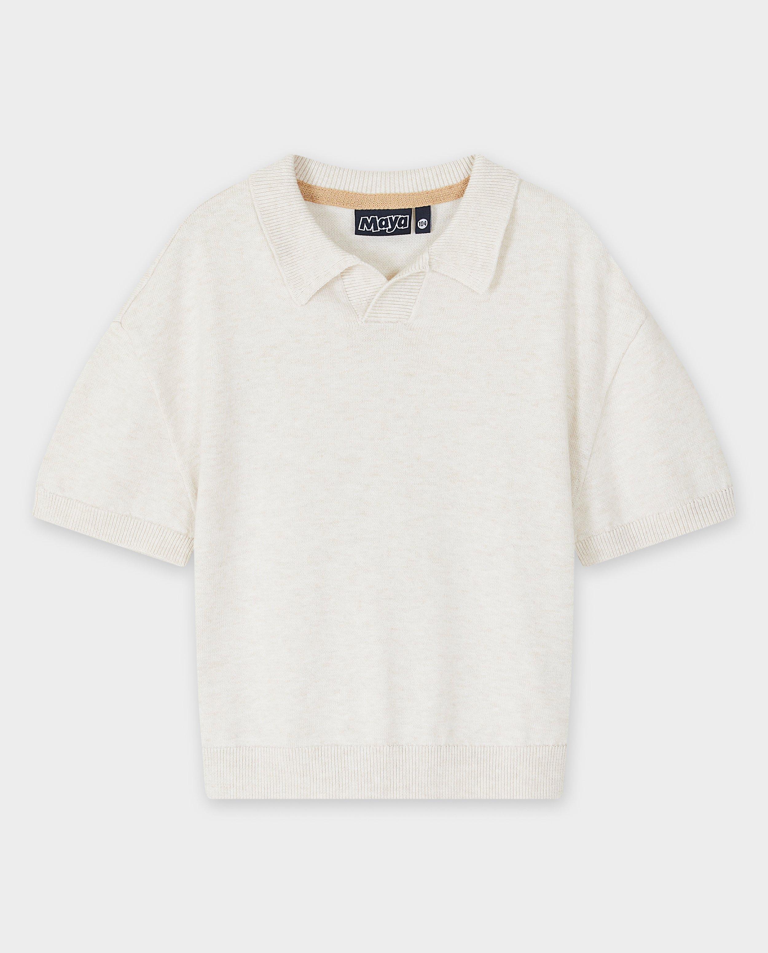 Polo's - Offwhite polo, oversized fit
