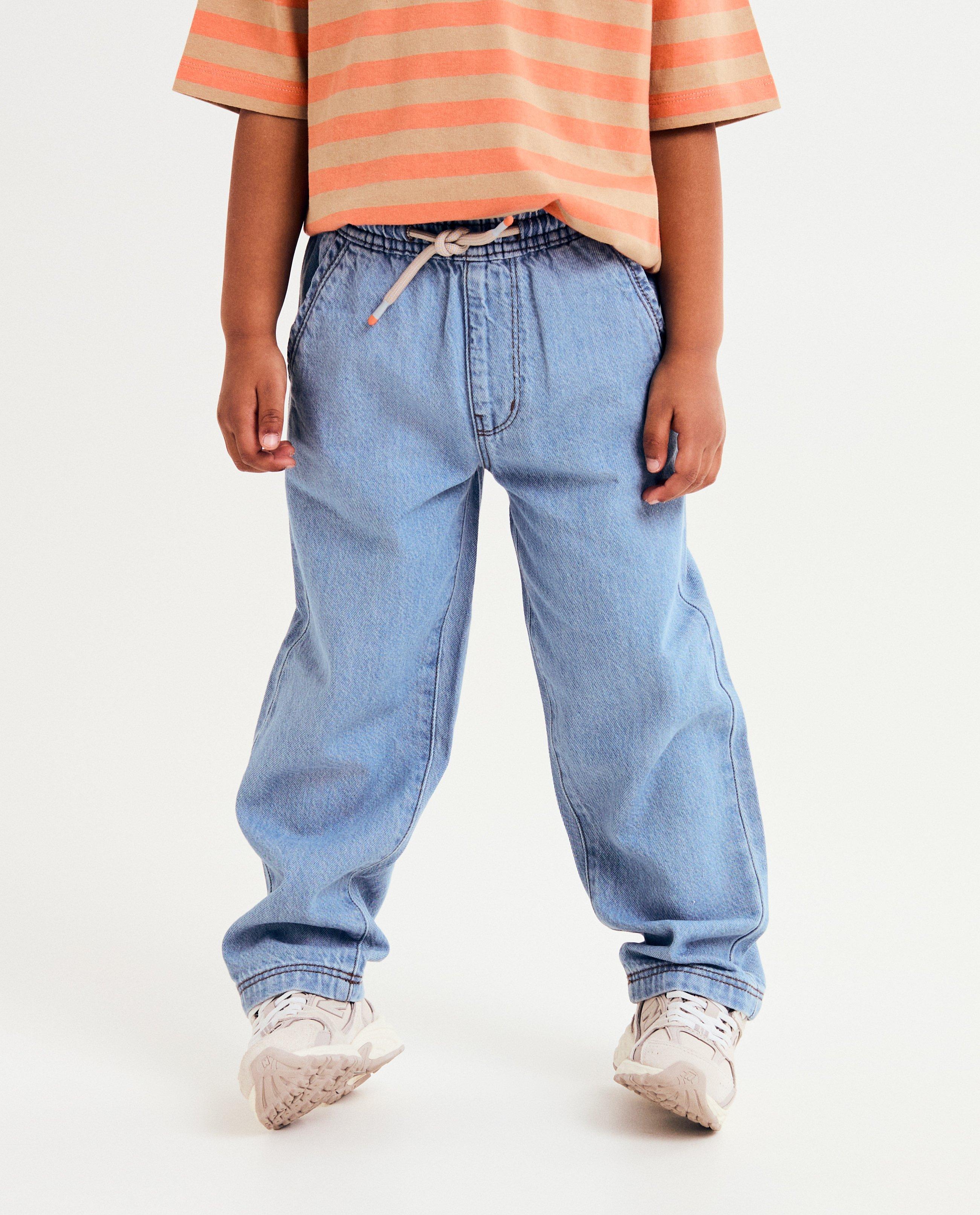 Jeans - Lichtblauwe jeans, loose fit