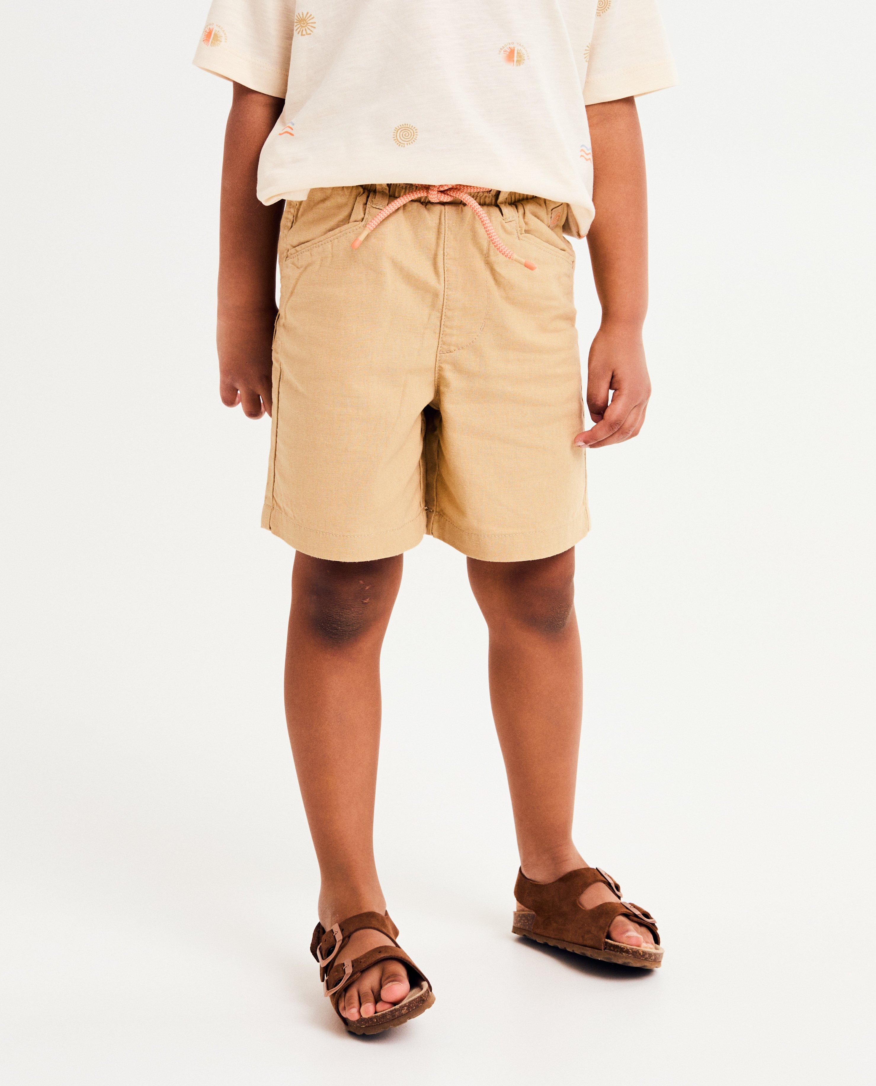 Shorten - Bruine short, loose fit