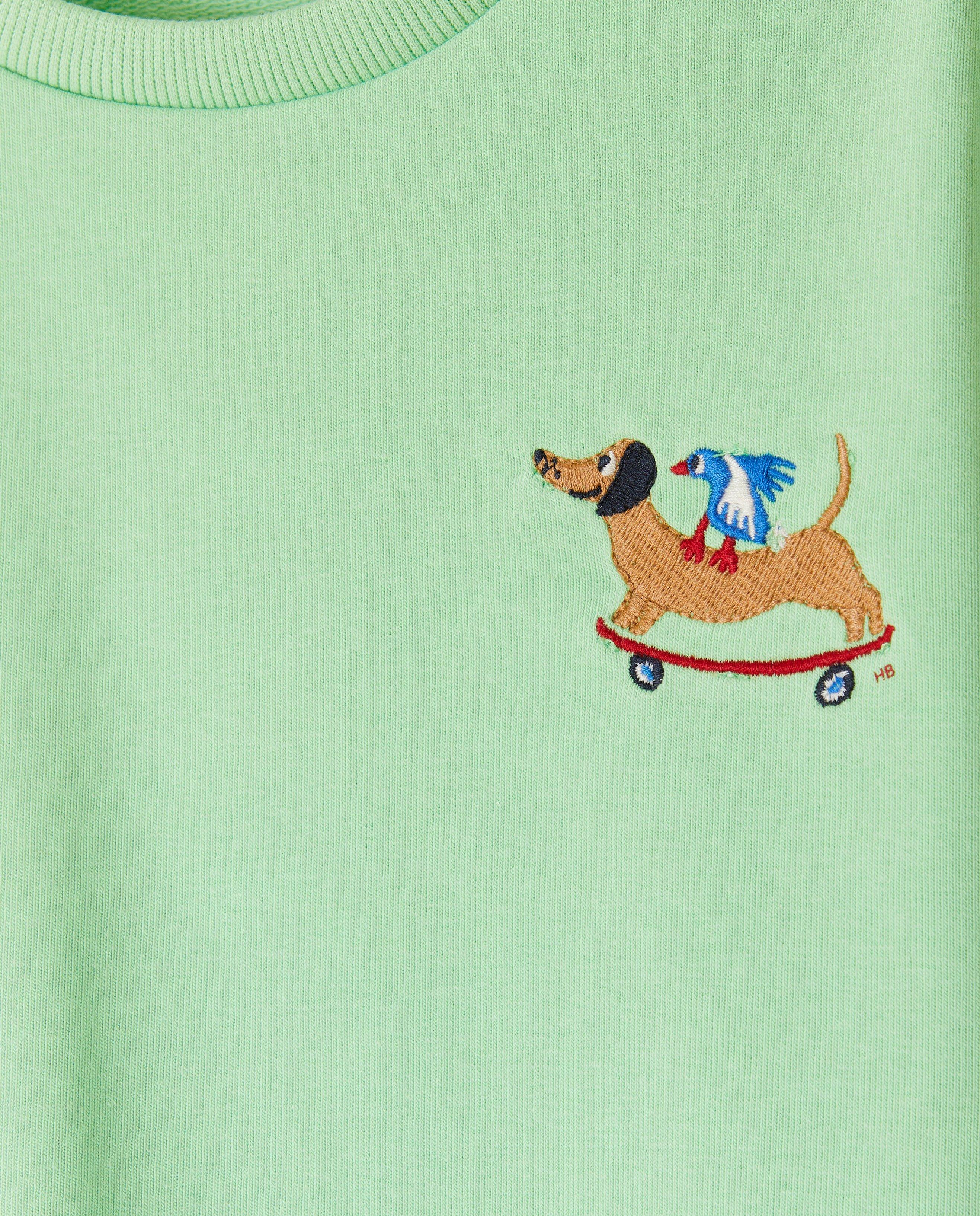 Sweaters - Sweater met geborduurde diertjes