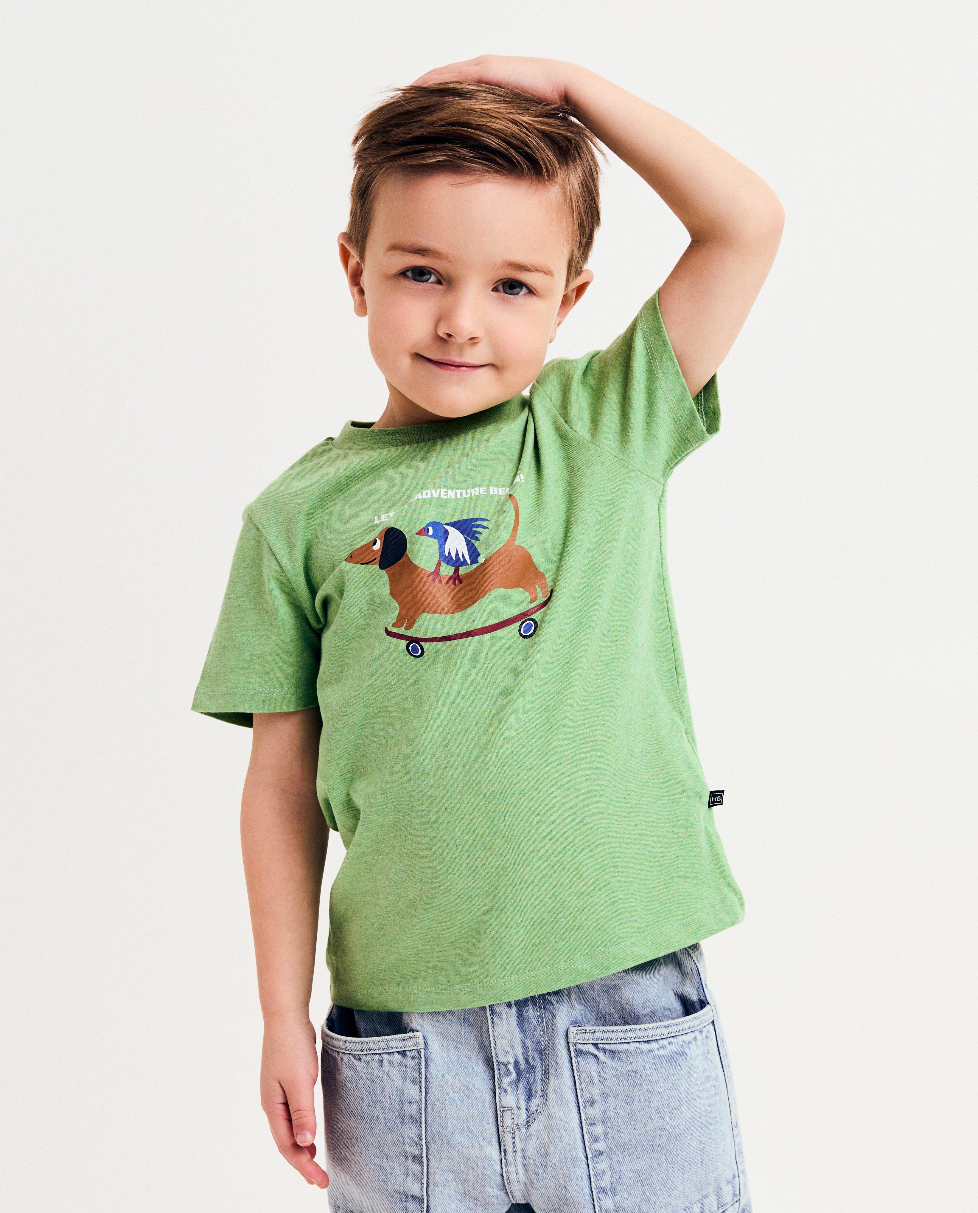 T-shirt met dierenprint