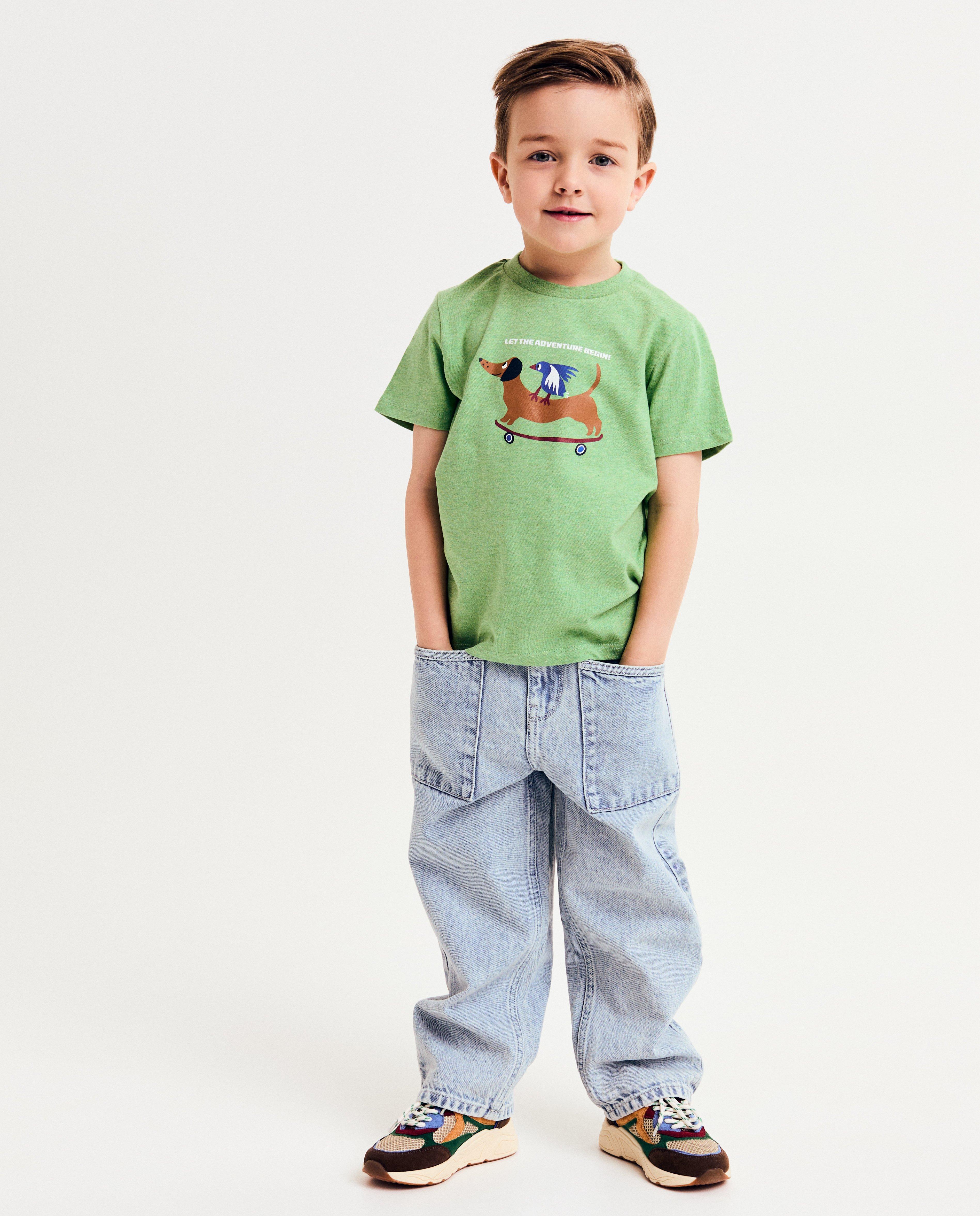 T-shirts - T-shirt met dierenprint