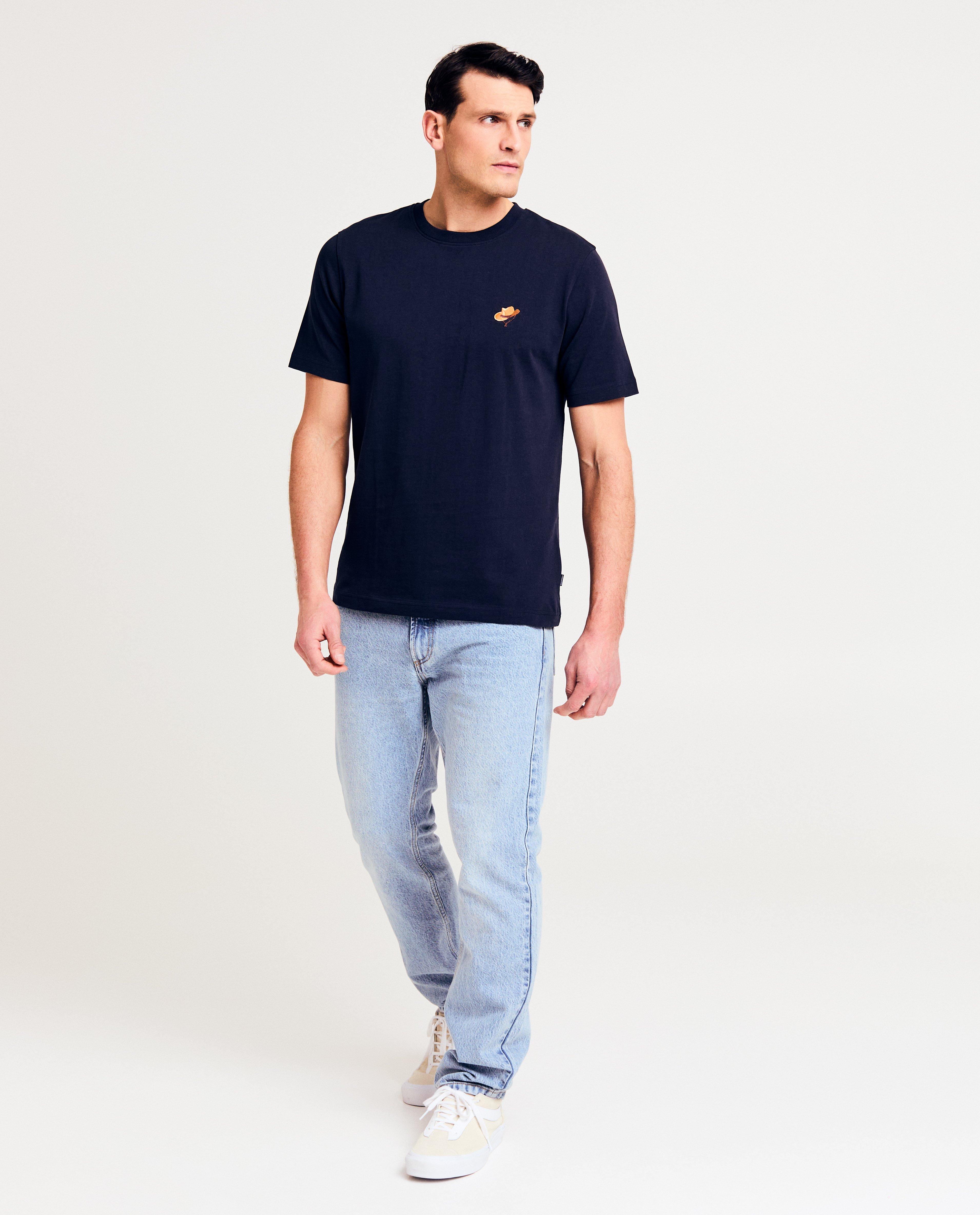T-shirts - T-shirt met geborduurde figuur