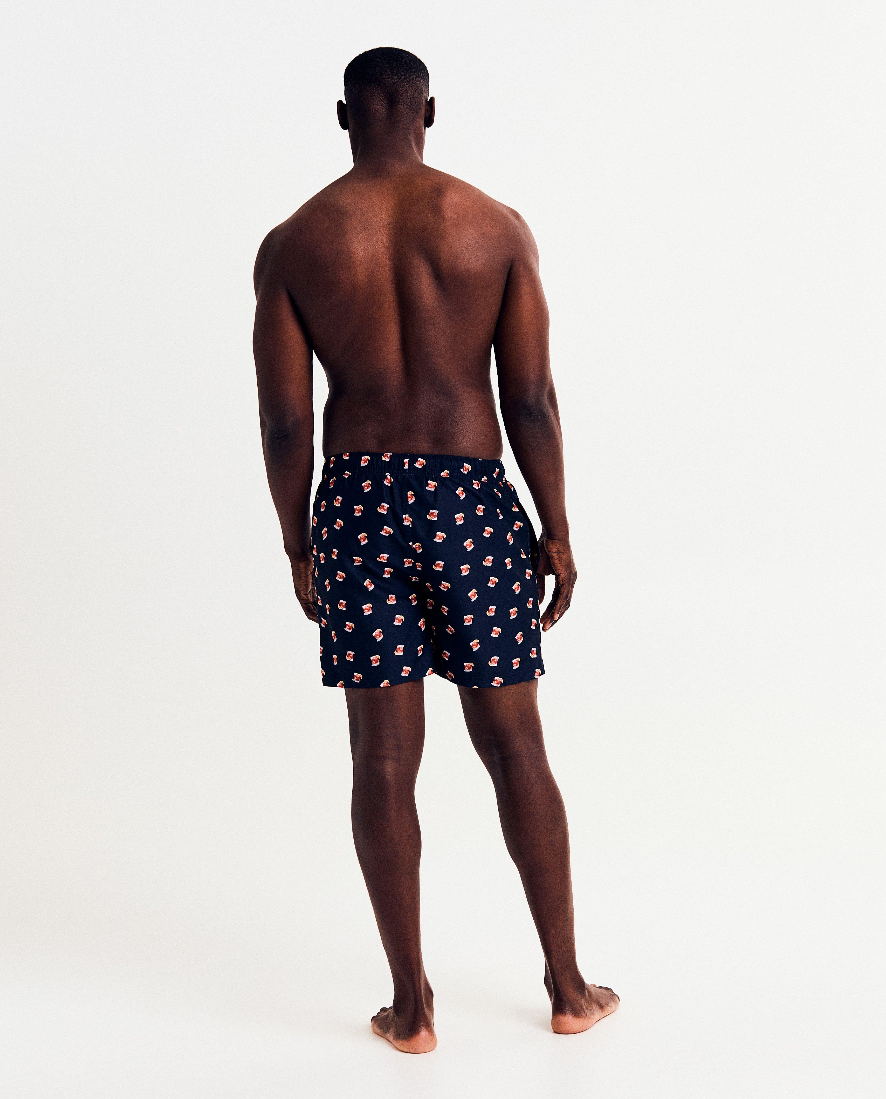 Zwemkleding - Zwemshort met print drankjes, XS-XXL