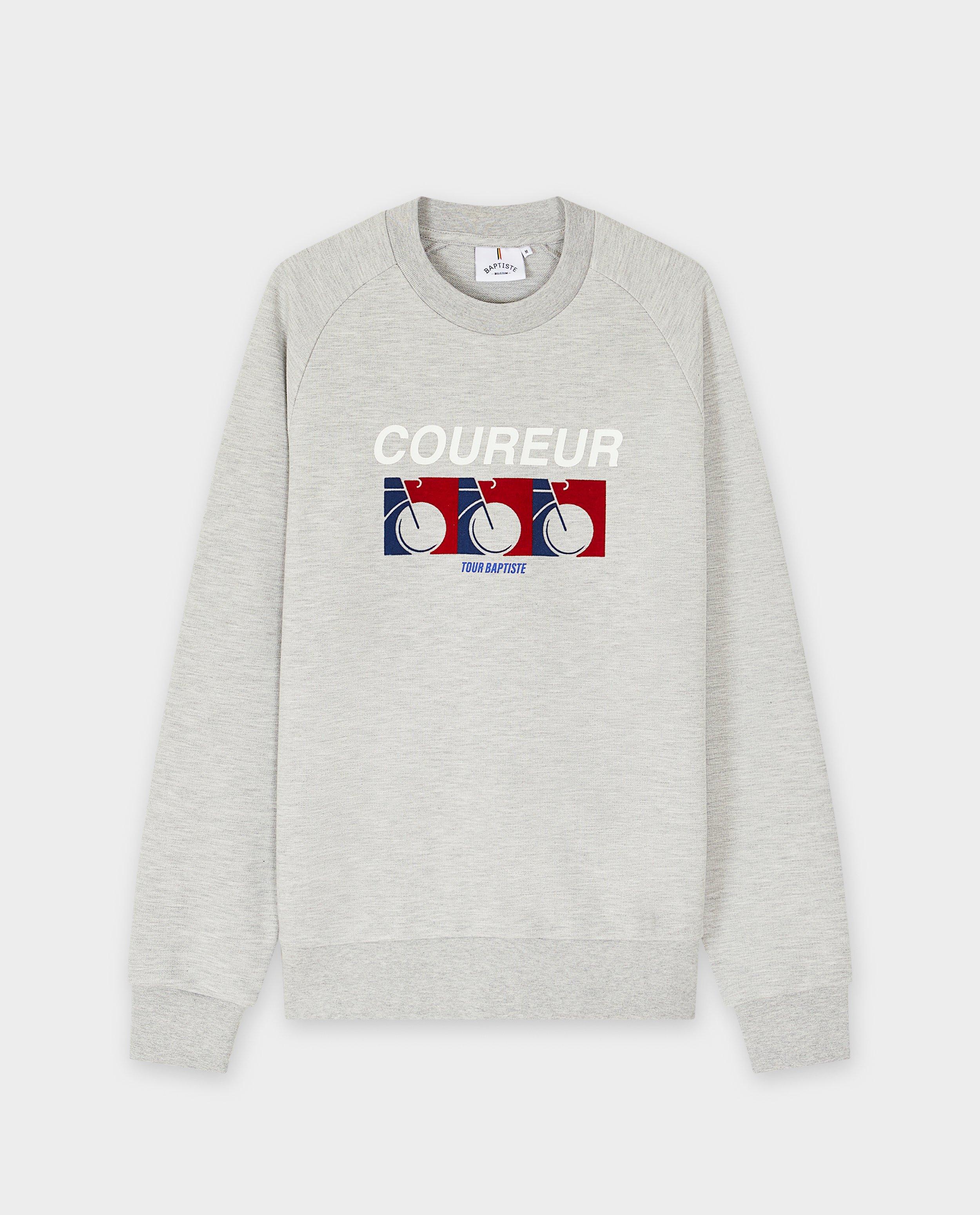 Sweaters - Sweater met reliëfprint, XS-XXL