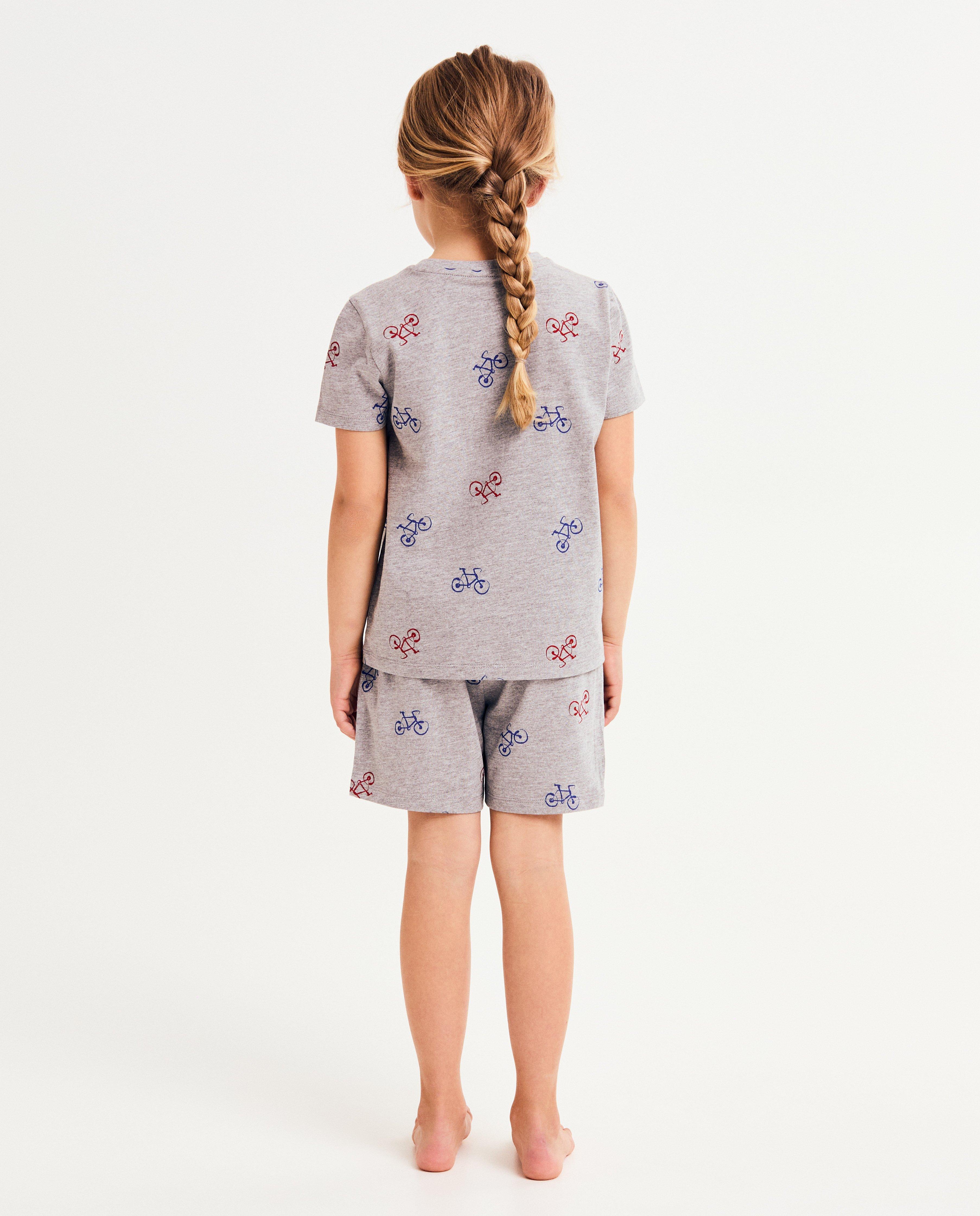 Nachtkleding - Pyjama met print koersfietsen, 98-128