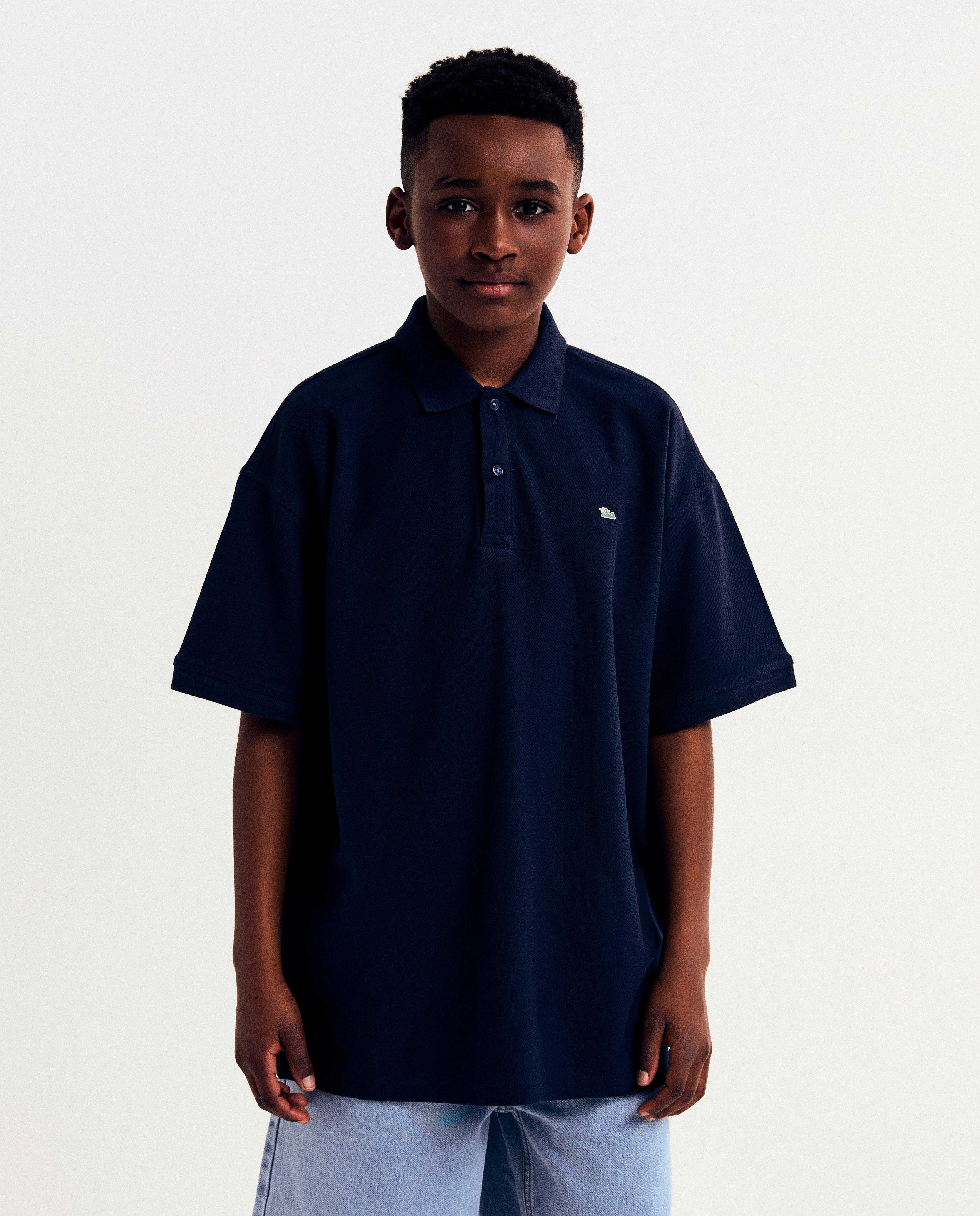 Polo met kleine rubberpatch - null - Fish & Chips