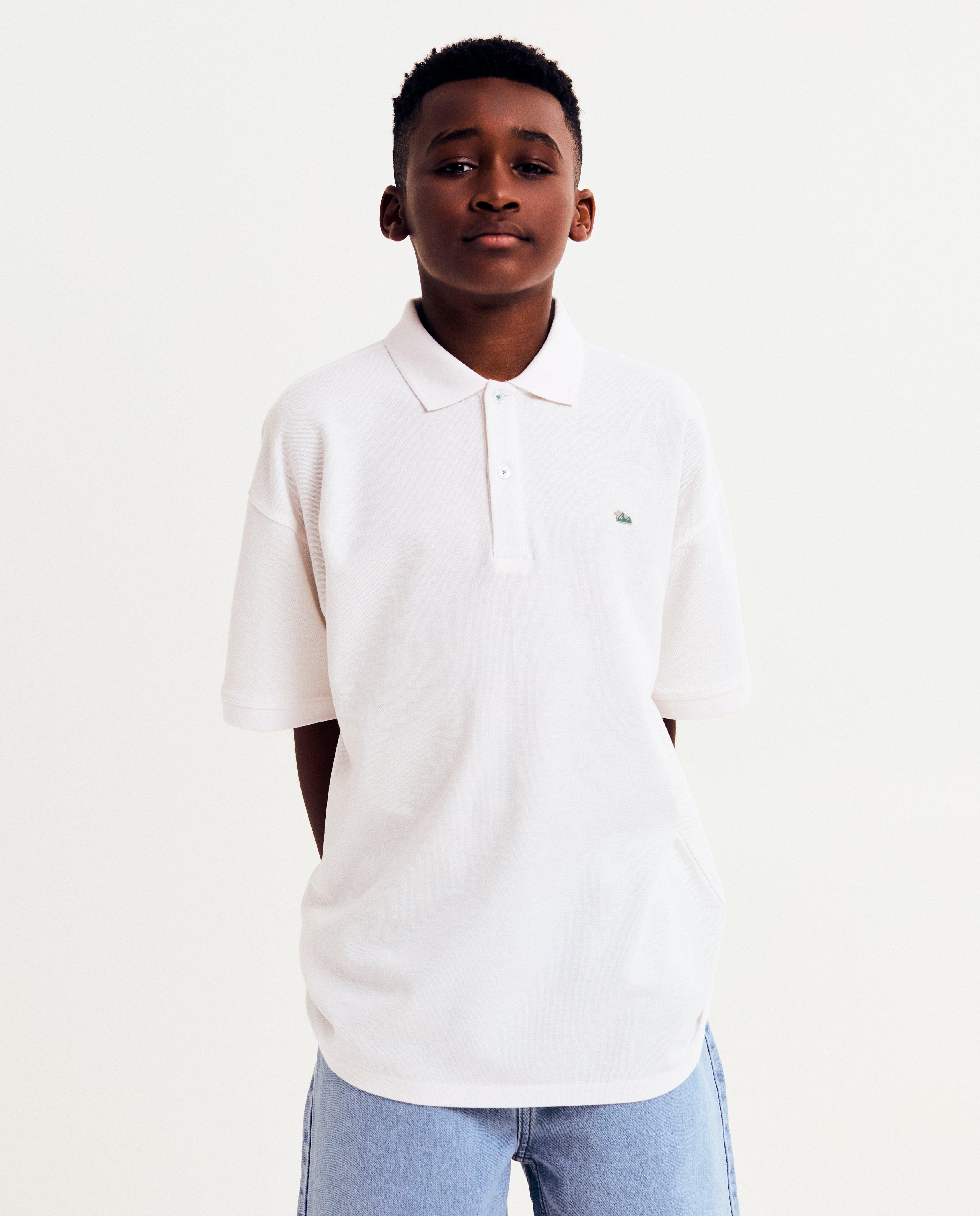 Polo met kleine rubberpatch - null - Fish & Chips