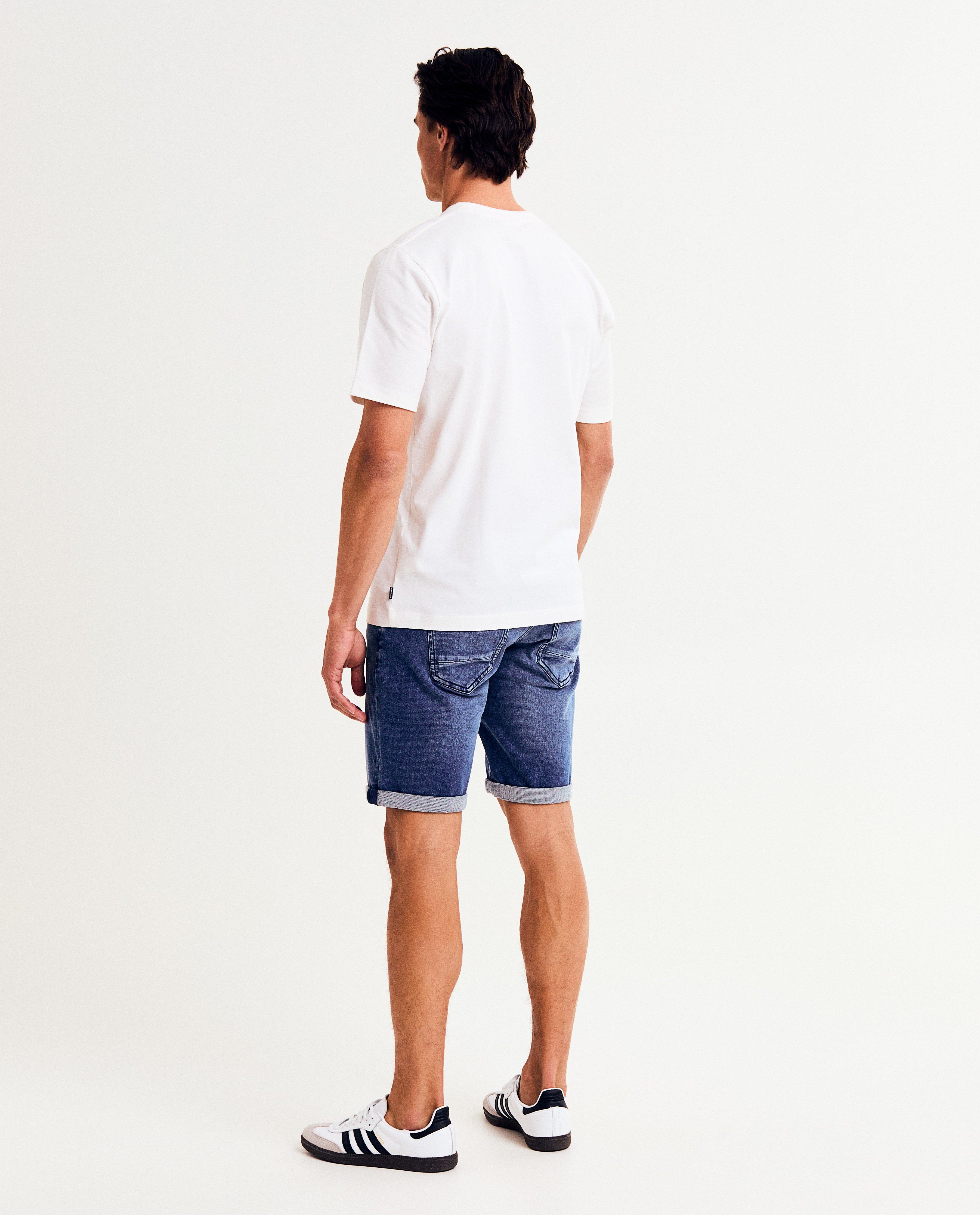 Shorts - Short bleu en jeans