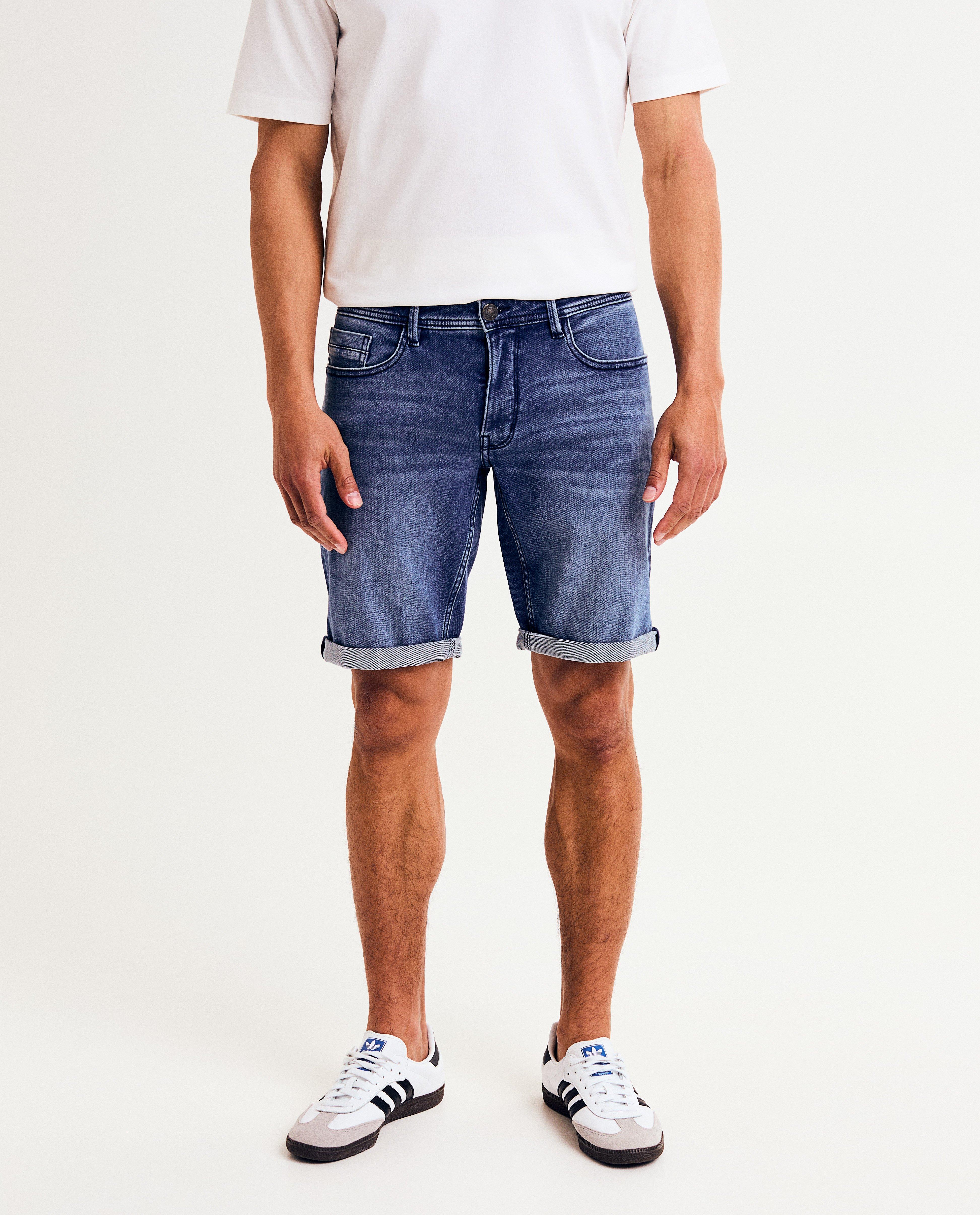 Shorts - Short bleu en jeans