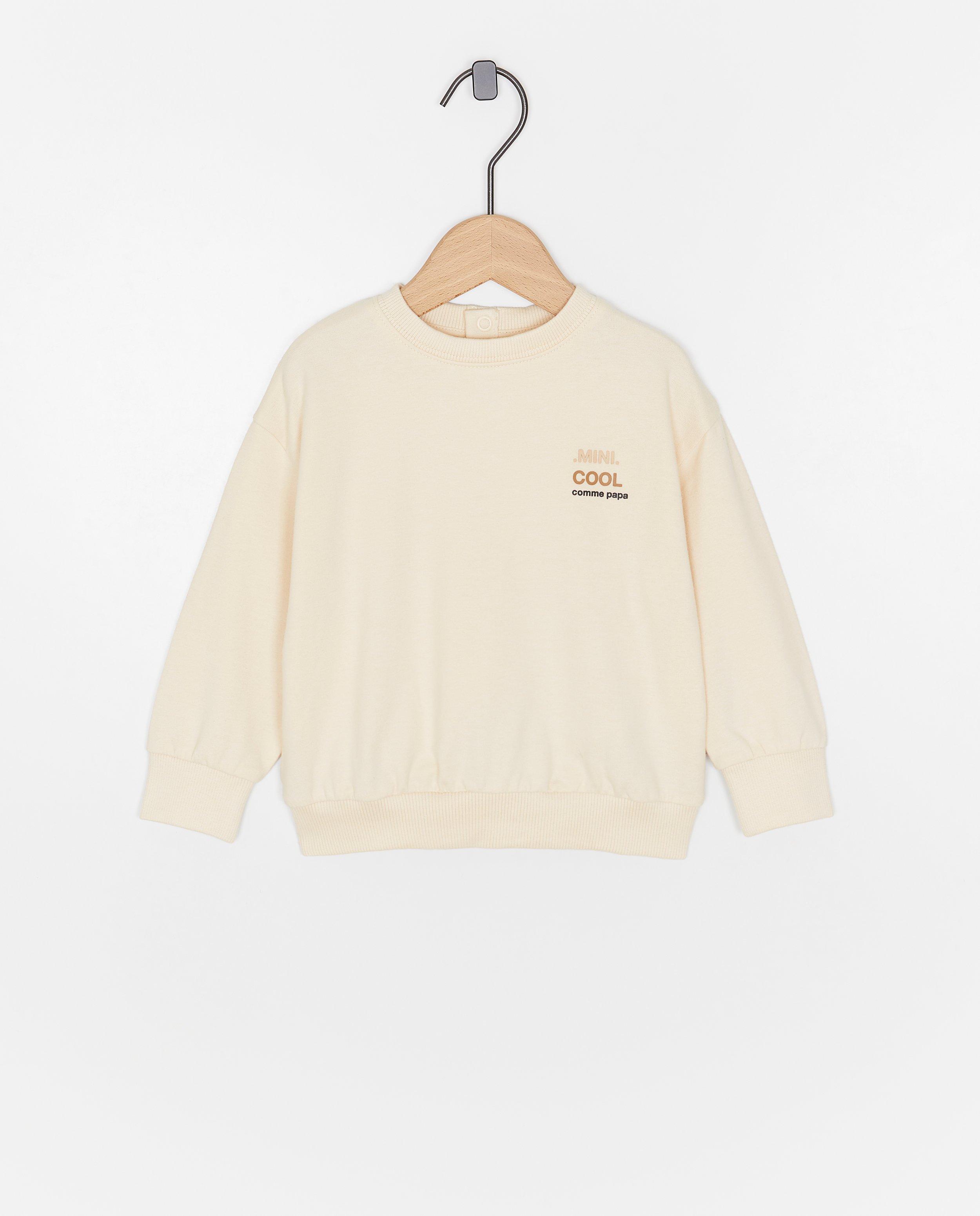 T-shirt à inscription, Mini cool comme papa - null - Cuddles and Smiles