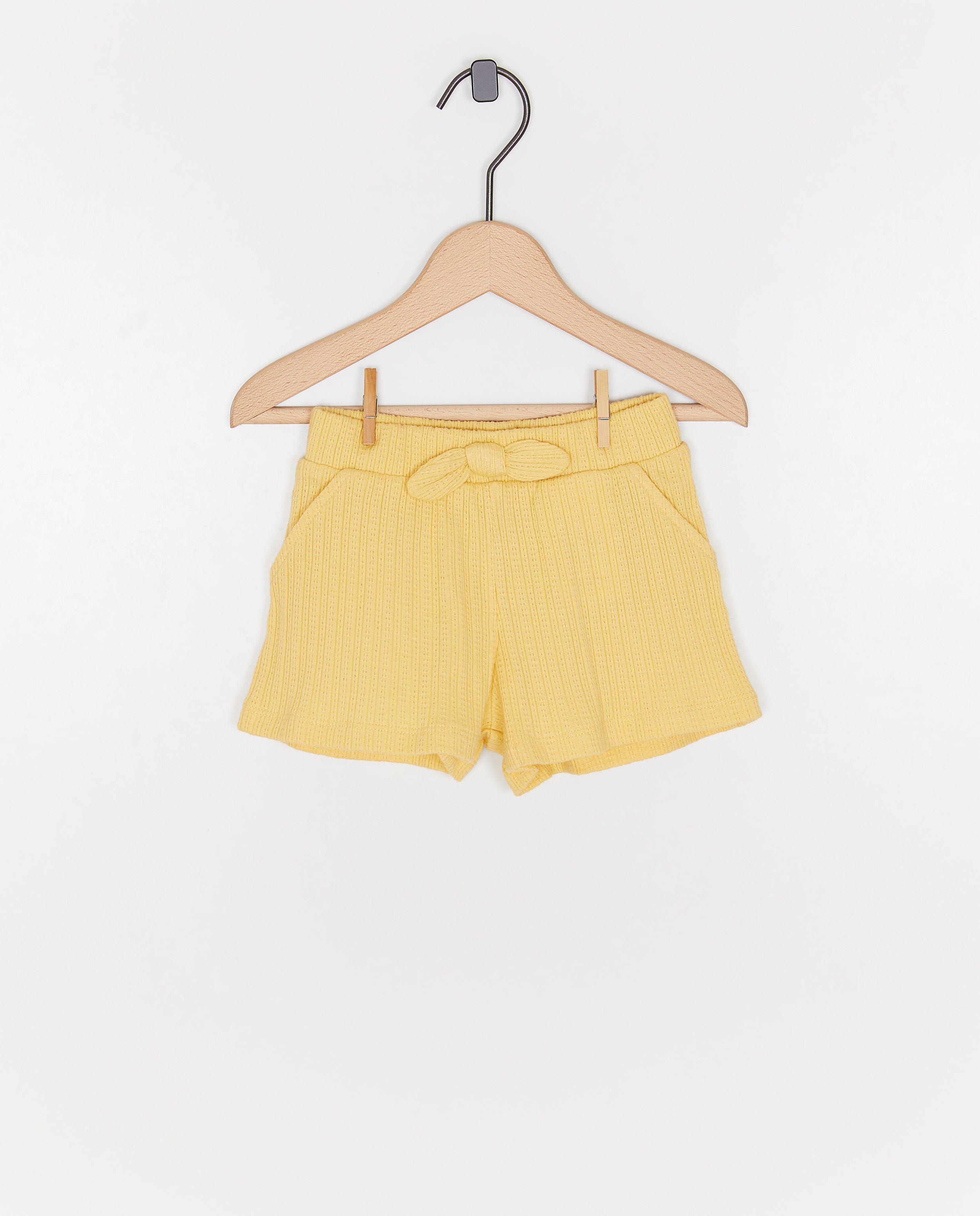 Short met fijn ribpatroon - null - Cuddles and Smiles