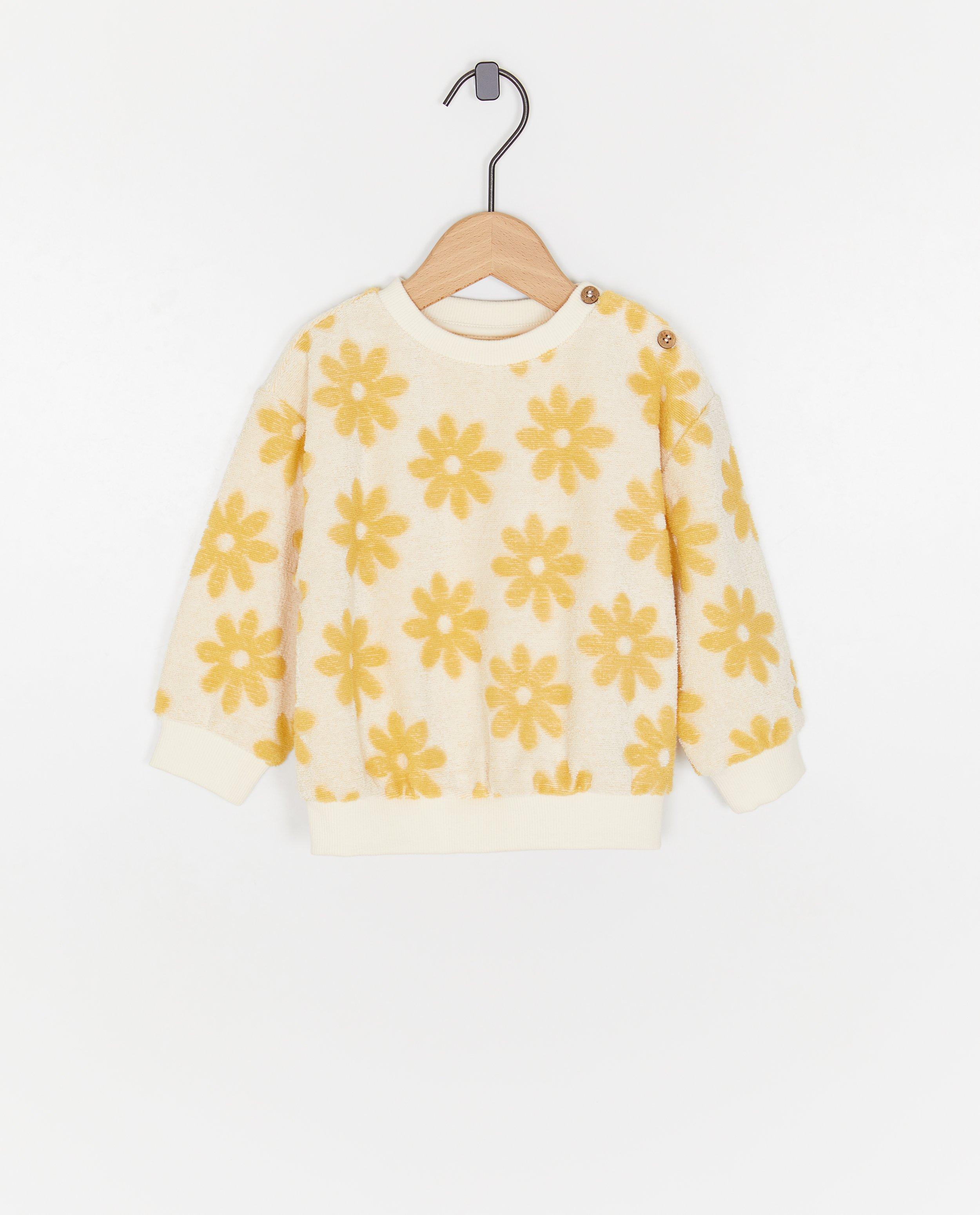 Sweaters - Sweater van badstof