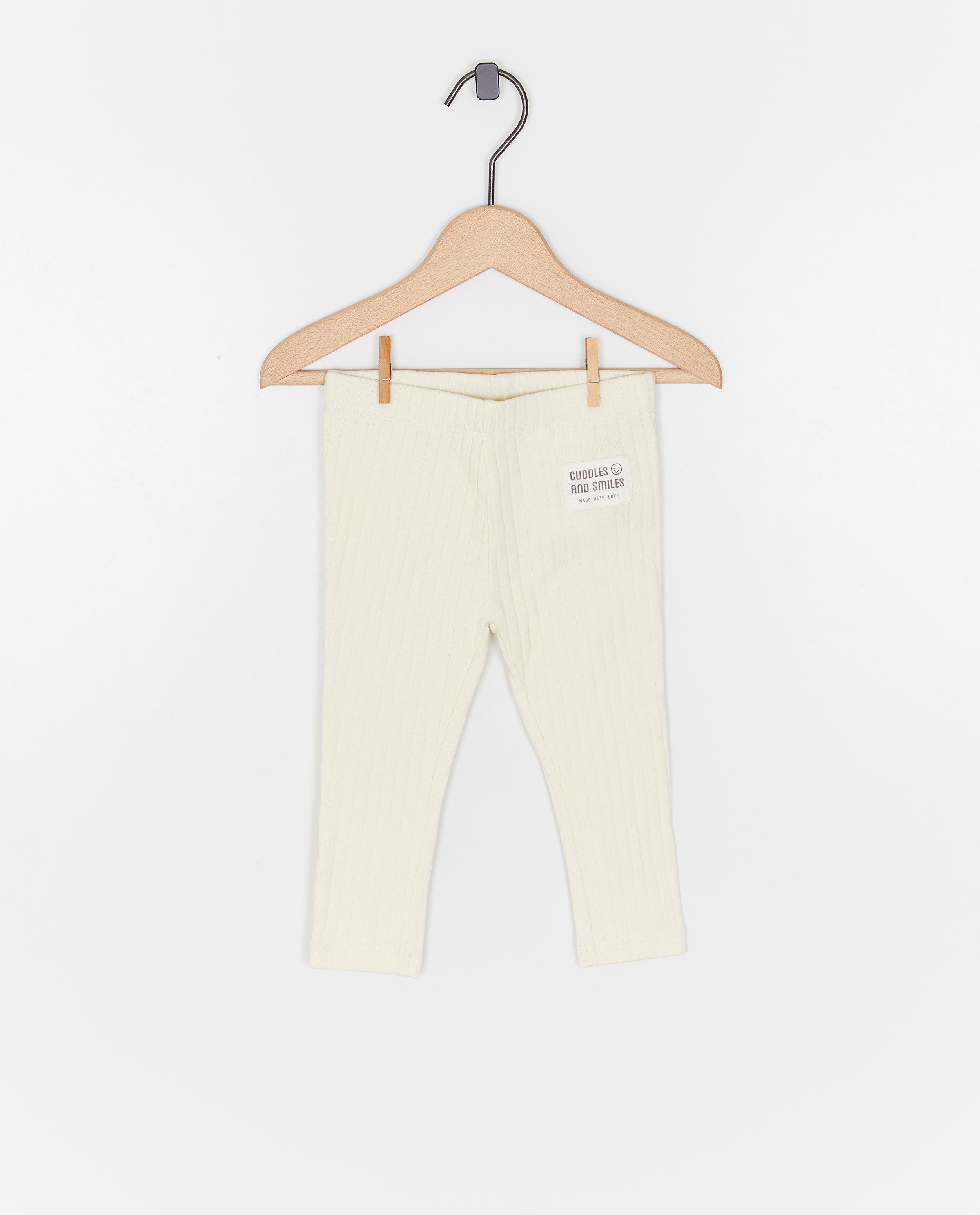 Legging met fijne rib - null - Cuddles and Smiles