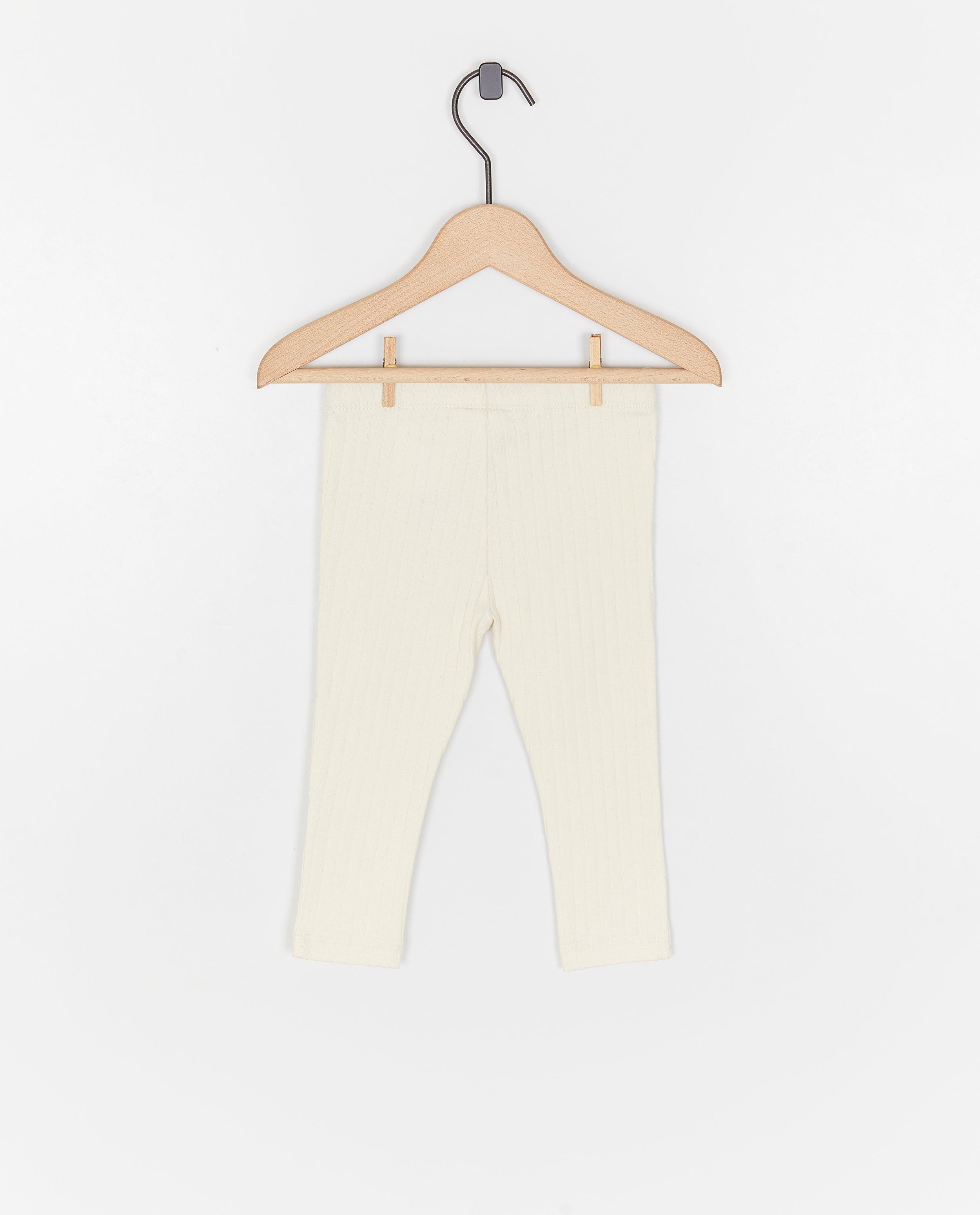 Leggings - Legging met fijne rib