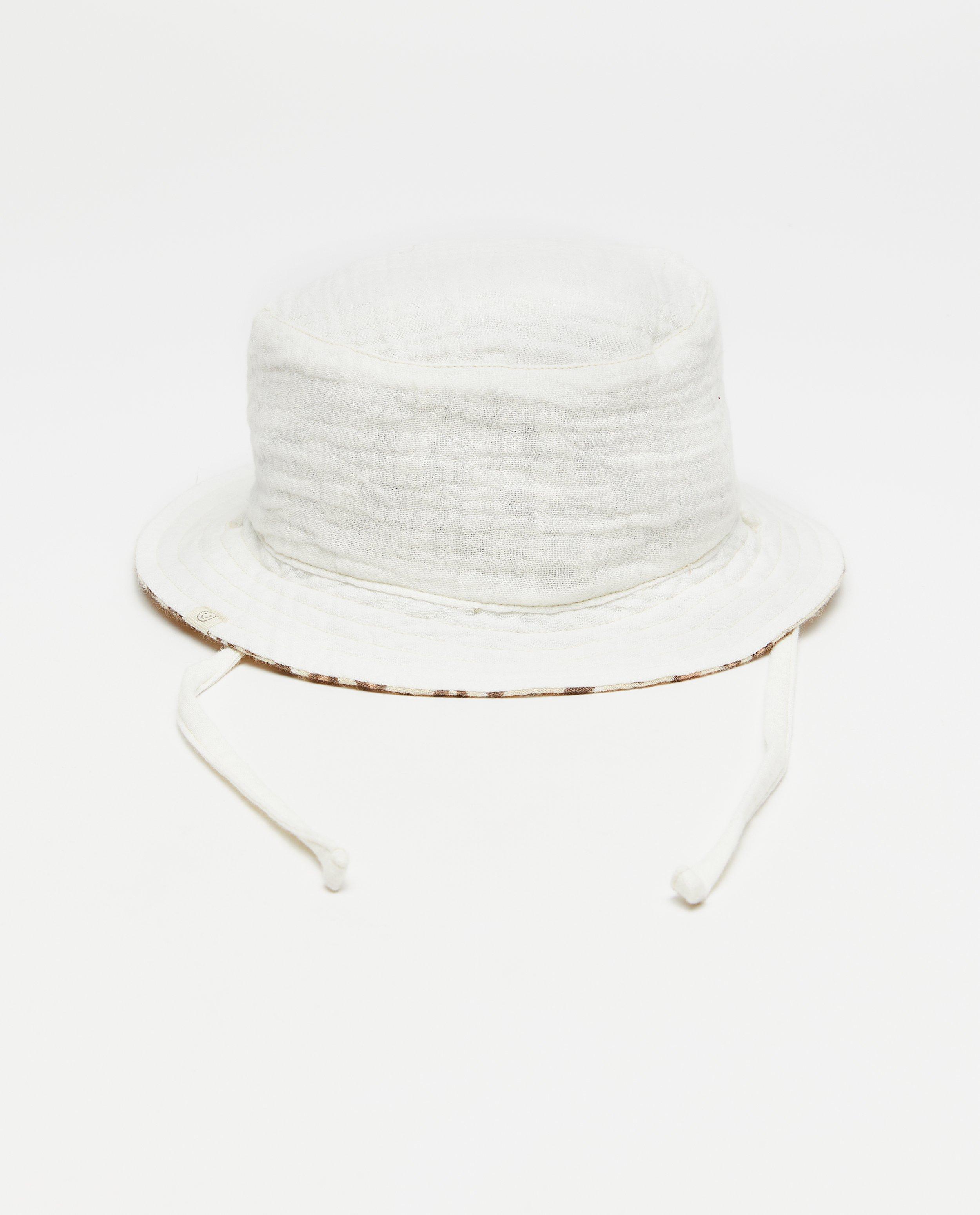 Bonneterie - Chapeau de soleil à imprimé léopard