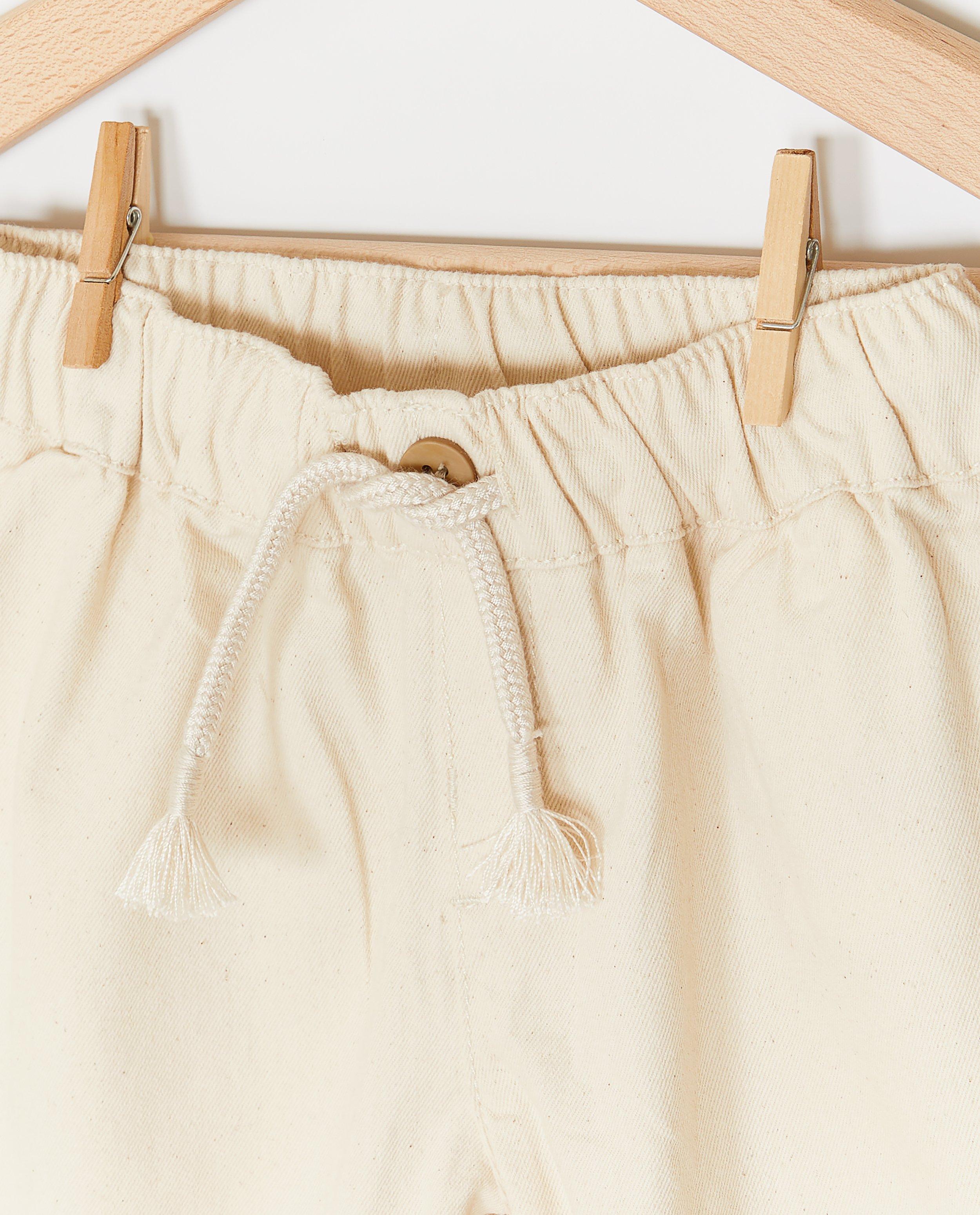 Broeken - Beige broek